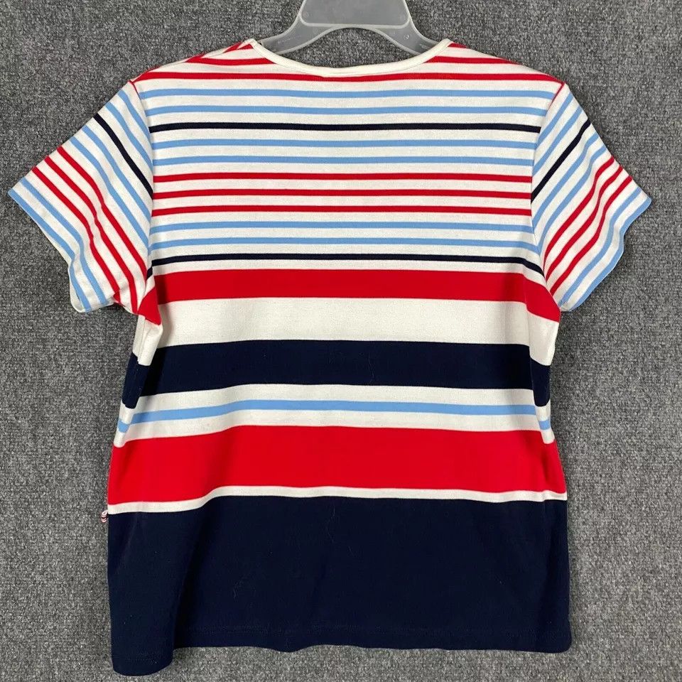 Other White Stag T-Shirt Women Large 12/14 USA Flag Design Size L / US 10 / IT 46 - 6 Thumbnail