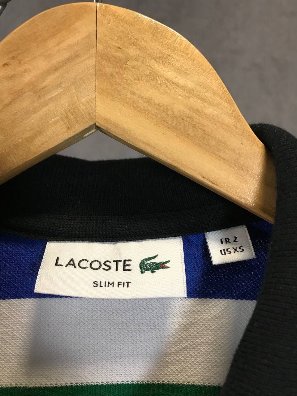 Lacoste Lacoste striped polo tee Size US XS / EU 42 / 0 - 4 Thumbnail