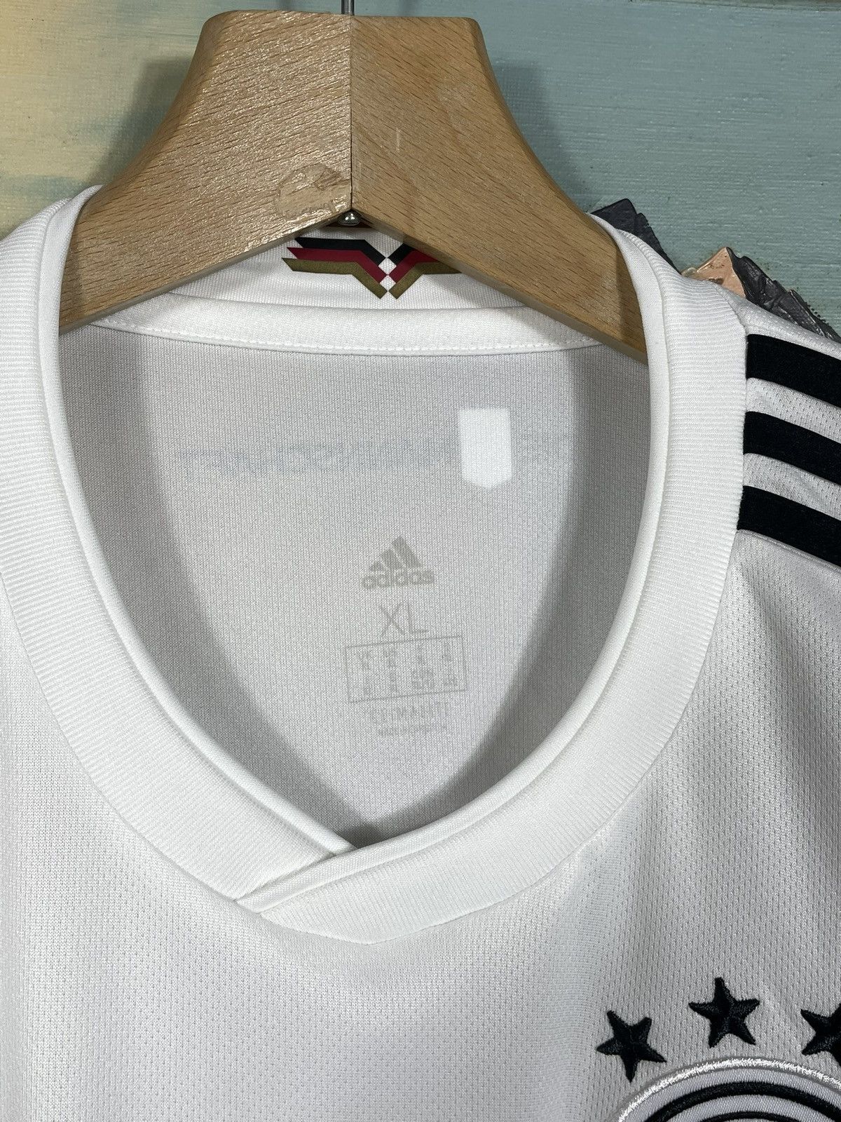 Adidas Adidas Germany World Cup Home T-shirt Tee 2018-19 Jersey Size US XL / EU 56 / 4 - 7 Thumbnail