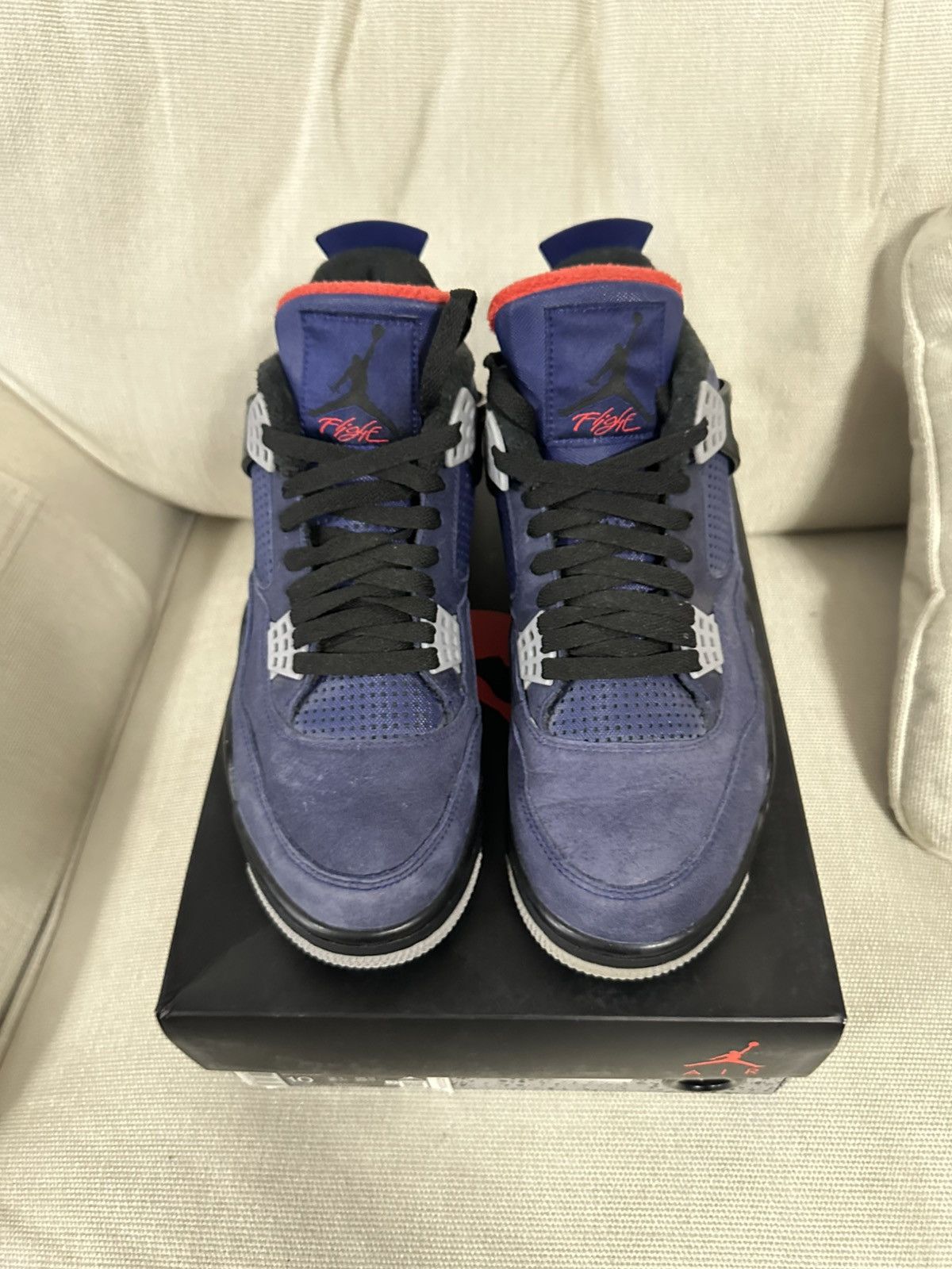 Jordan Brand Jordan 4 Retro Winterized Loyal Blue Size US 10 / EU 43 - 1 Thumbnail