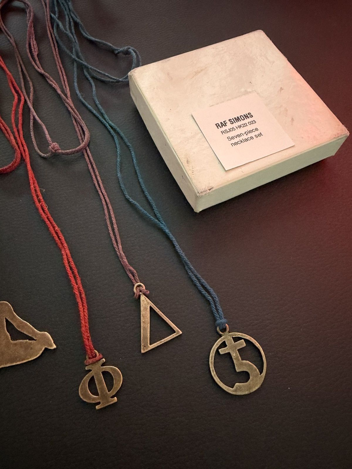 Raf Simons Raf Simons SS04 Seven Piece Necklace Set Size ONE SIZE - 4 Thumbnail