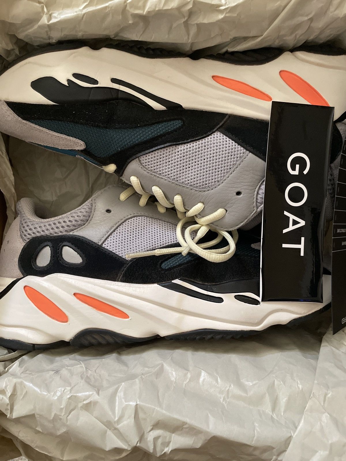 Yeezy Adidas Yeezy Boost 700 Wave Runner Size US 9.5 / EU 42-43 - 2 Thumbnail
