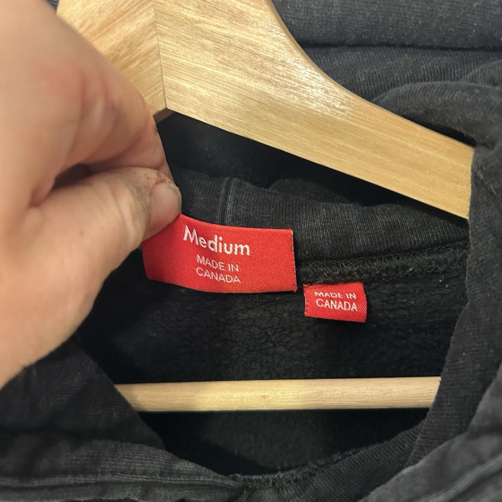 Supreme Supreme Pearl Hooded Sweatshirt “Black” FW20 Size US M / EU 48-50 / 2 - 10 Thumbnail