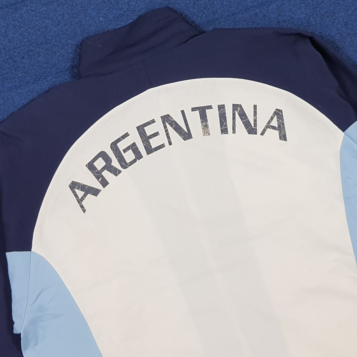 Adidas Vintage 2002 Argentina AFA Adidas Training Jacket C306N3 Size US XL / EU 56 / 4 - 6 Thumbnail
