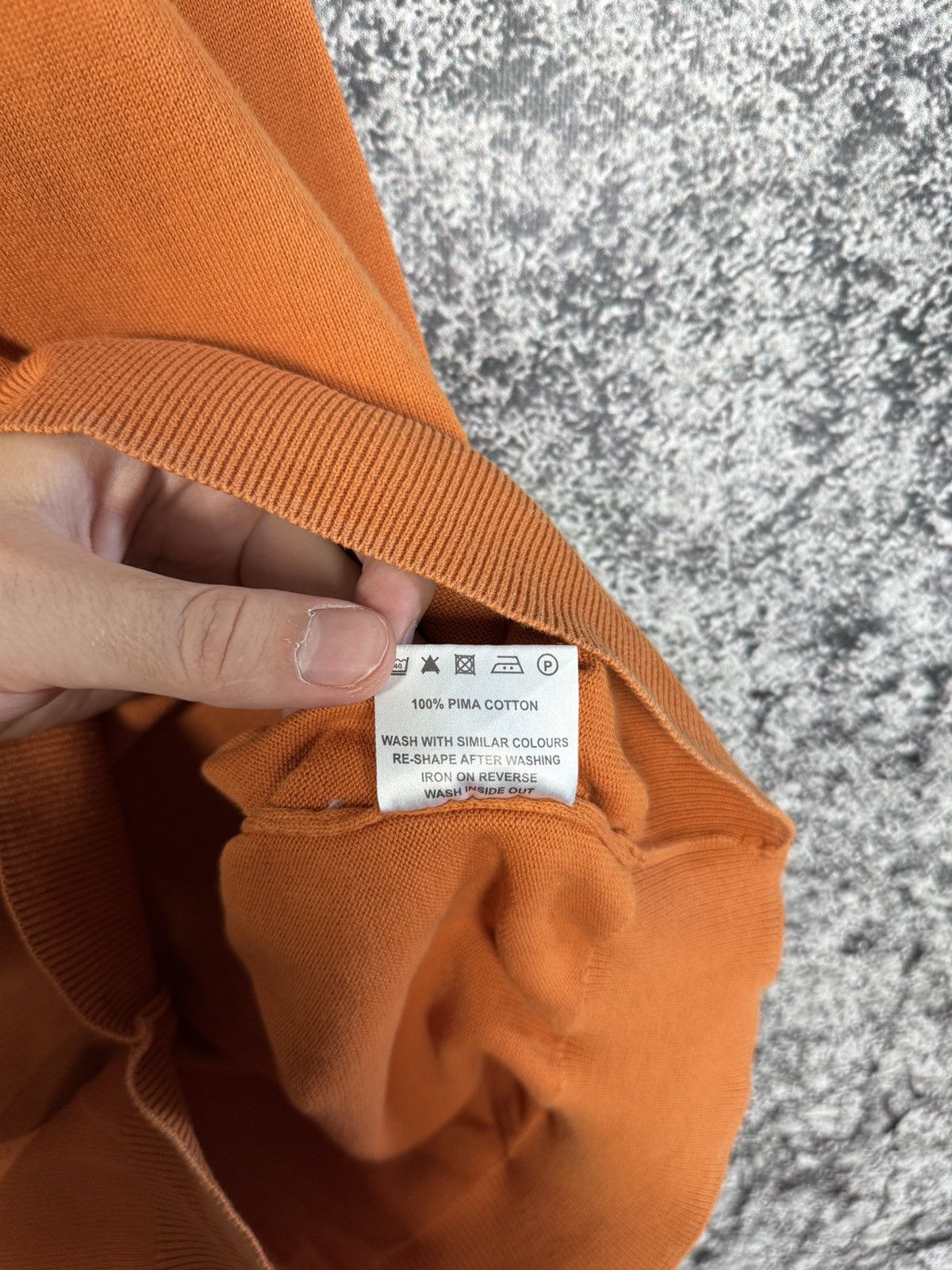 Barbour Barbour Kelso V-Neck Burnt Orange Sweater Pullover Size M Size US M / EU 48-50 / 2 - 10 Thumbnail