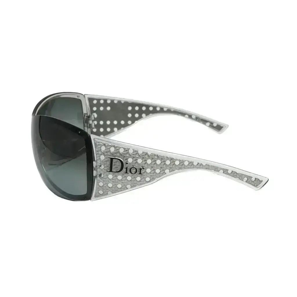 Dior DIOR Sunglasses Shield Wrap Mask Ski Galliano Era Quadrille Size ONE SIZE - 1 Thumbnail