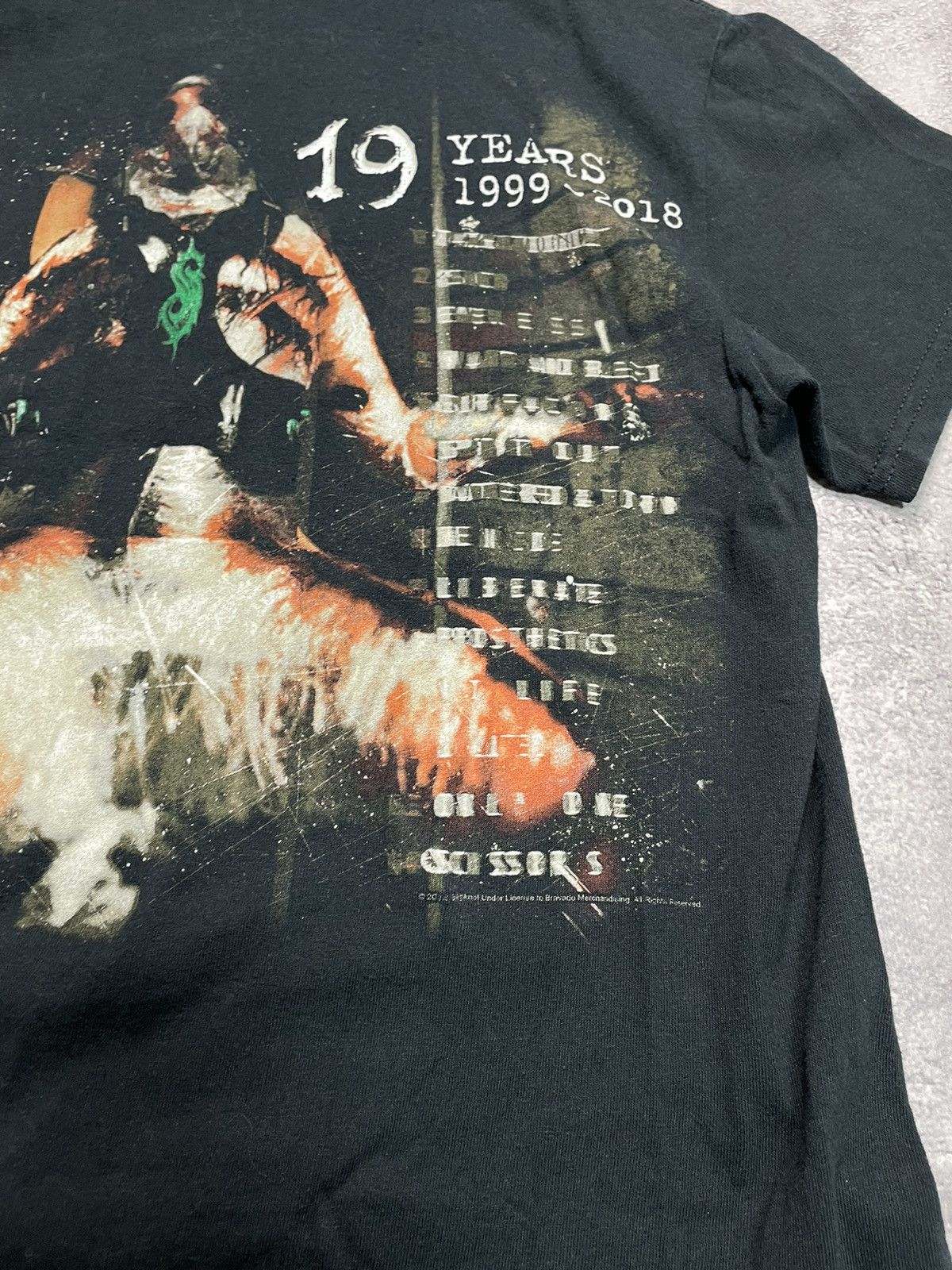 Band Tees Vintage y2k Slipknot 1999 Gildan T-Shirt rock band tee siz L Size US S / EU 44-46 / 1 - 11 Thumbnail