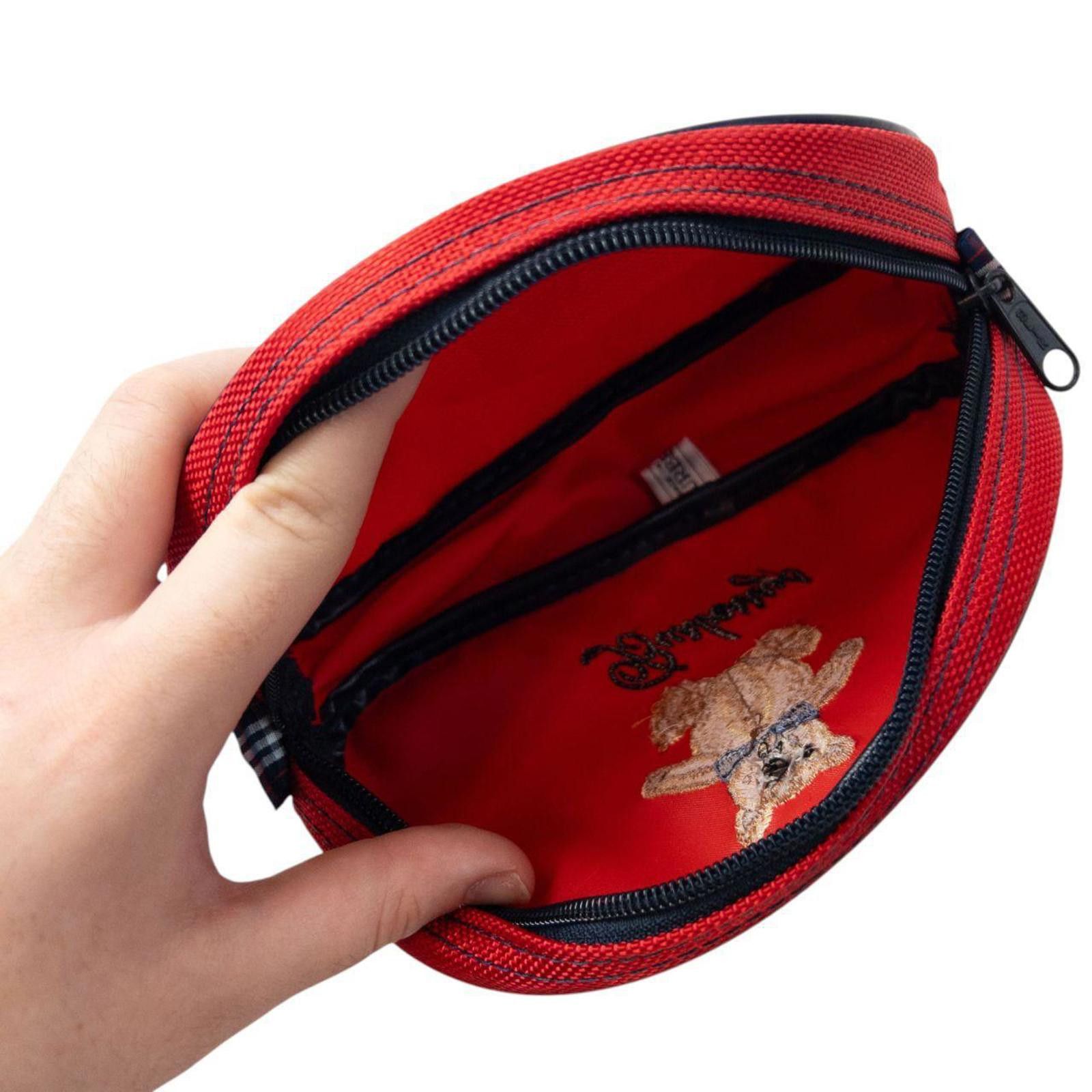 Burberry Vintage 90s Burberry Embroidered Teddy Bear Zip Pouch Size ONE SIZE - 4 Thumbnail
