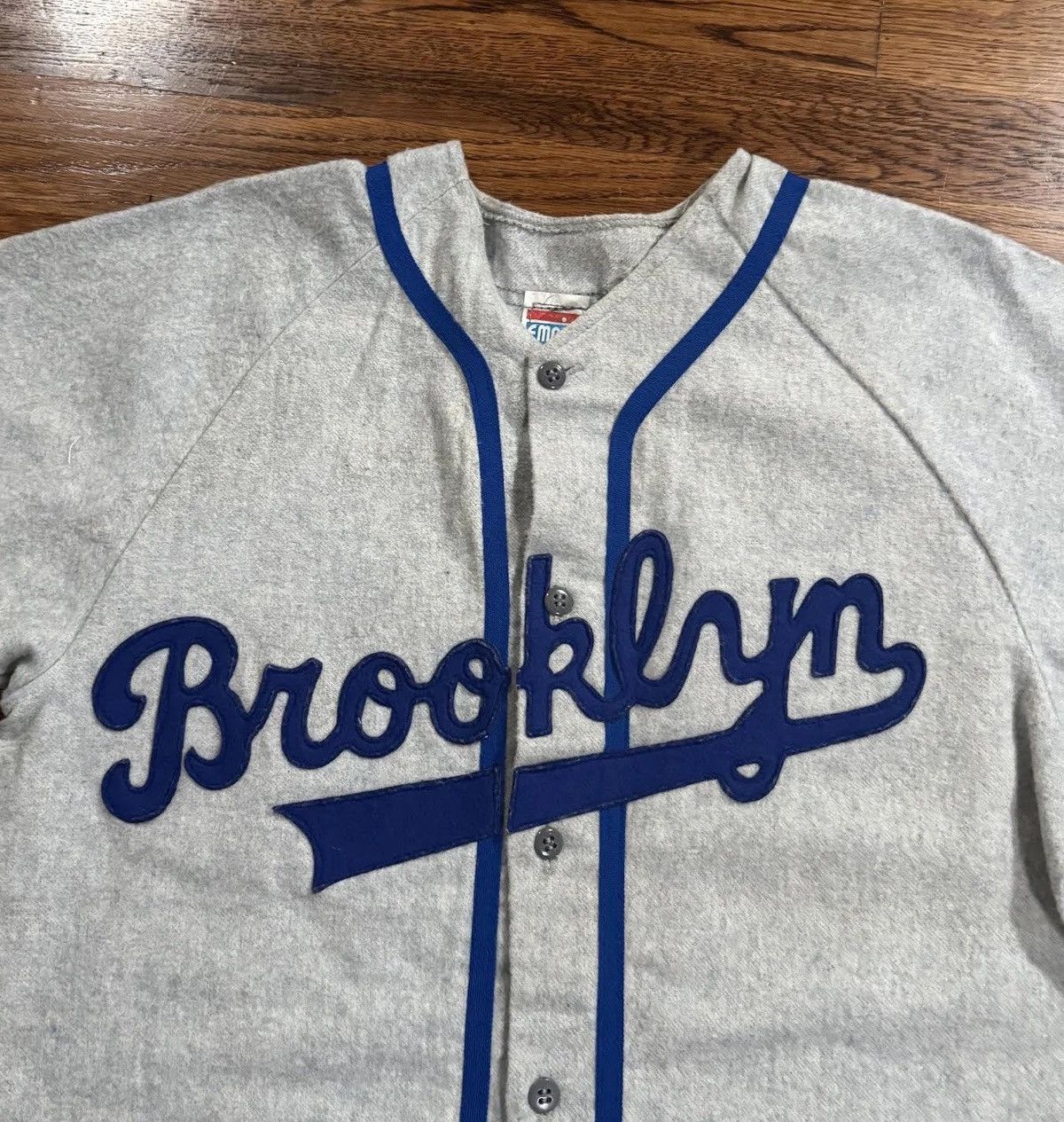 Vintage Vintage Empire Sporting Goods Brooklyn Baseball Jersey Size US M / EU 48-50 / 2 - 3 Thumbnail