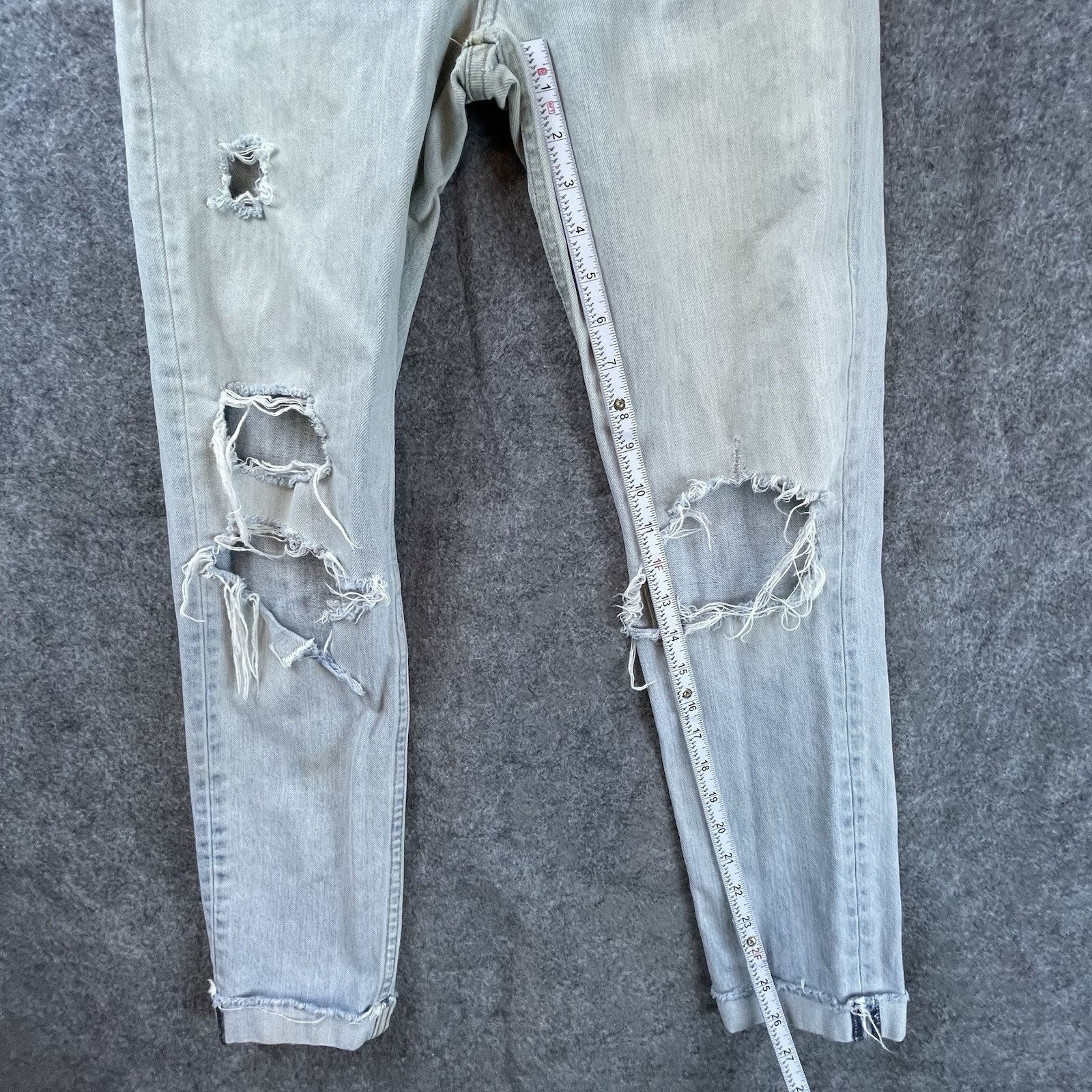 Rag & Bone Rag & Bone Jeans Womens 24 Marilyn Union Pool Crop Destroyed Size 24" / US 00 / IT 34 - 7 Thumbnail