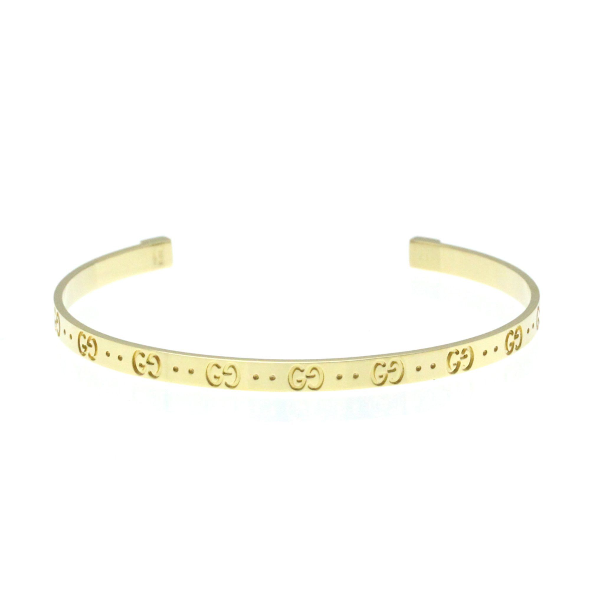 image of Gucci Icon Bangle Yellow Gold (18K) No Stone Bangle Gold, Women's