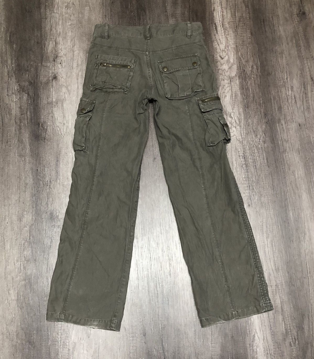Designer × Japanese Brand Vintage Magic Square Cargo Pant Multi Pocket Size US 29 - 25 Thumbnail