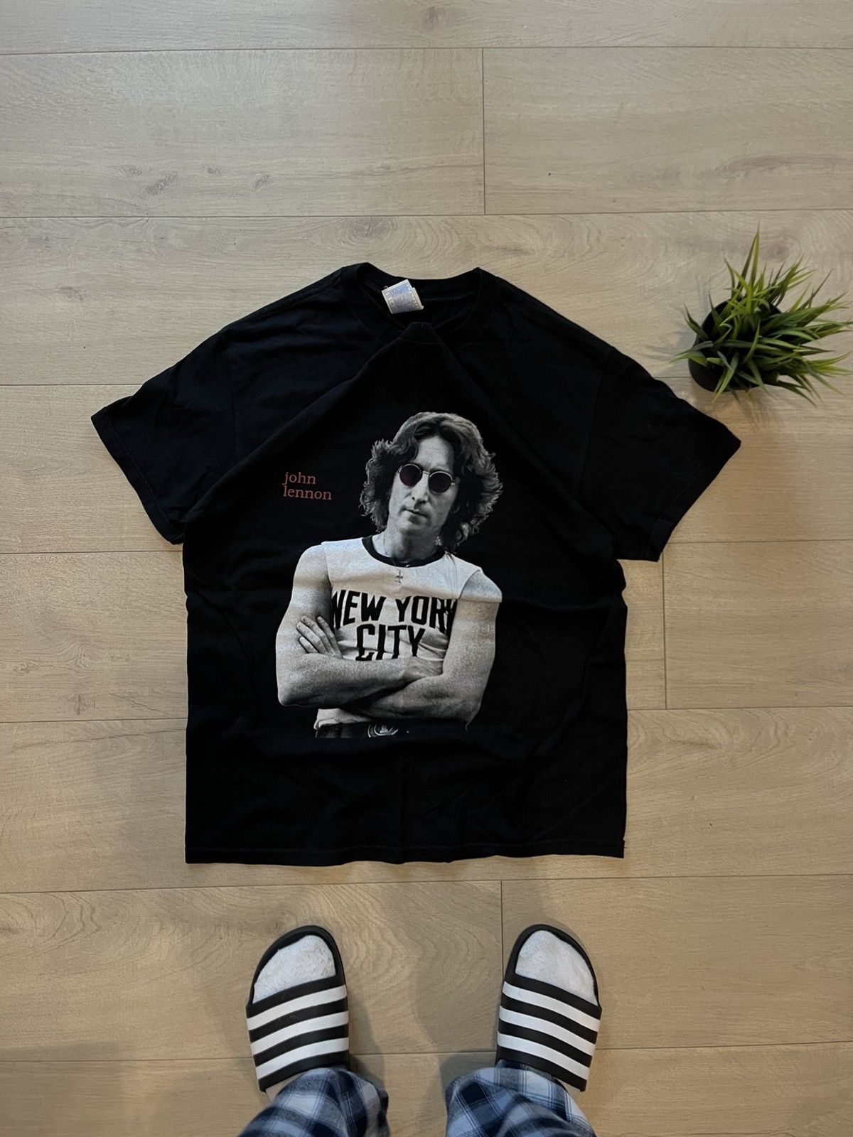 Vintage Vintage 1996 John Lennon USA Cronies tag size M Size US M / EU 48-50 / 2 - 1 Thumbnail