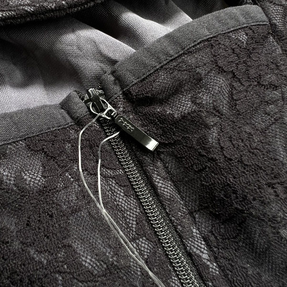 Undercover 2000s Japanese Gothic Style Mesh Corchet Layered Zip Hoodie Size US M / EU 48-50 / 2 - 6 Thumbnail