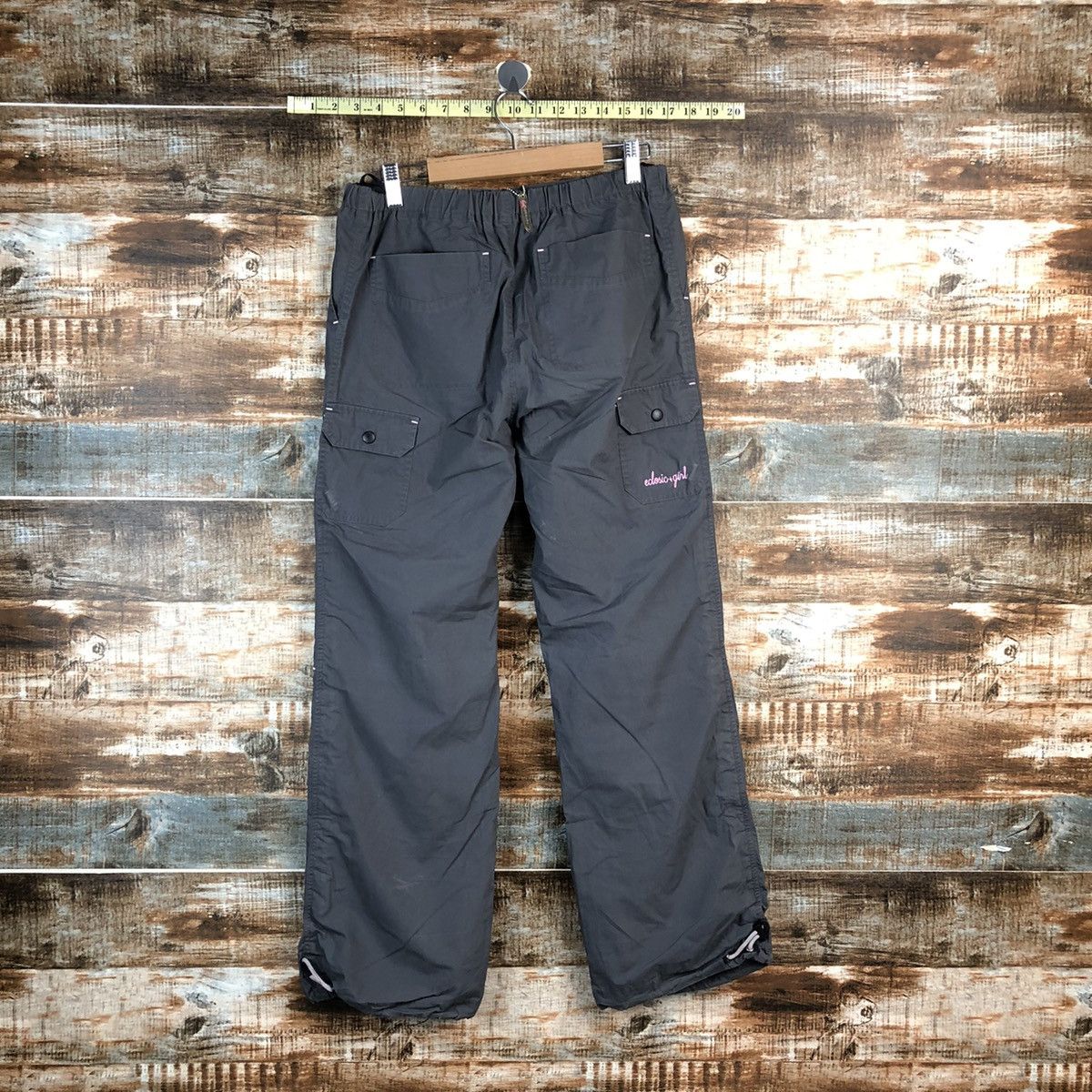 Japanese Brand Eclosion Grey Casual hiking Pants #A2377 Size 26" / US 2 / IT 38 - 13 Thumbnail