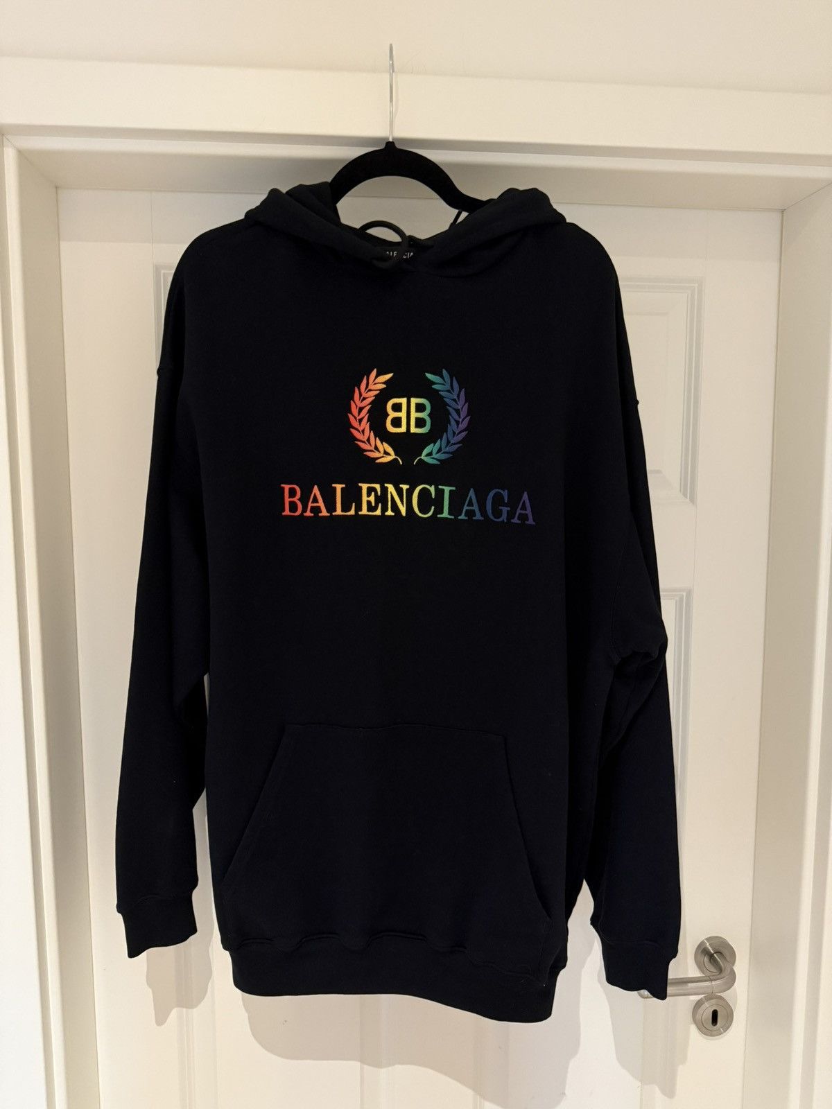 Balenciaga Balenciaga Rainbow Hoodie Size US L / EU 52-54 / 3 - 1 Thumbnail