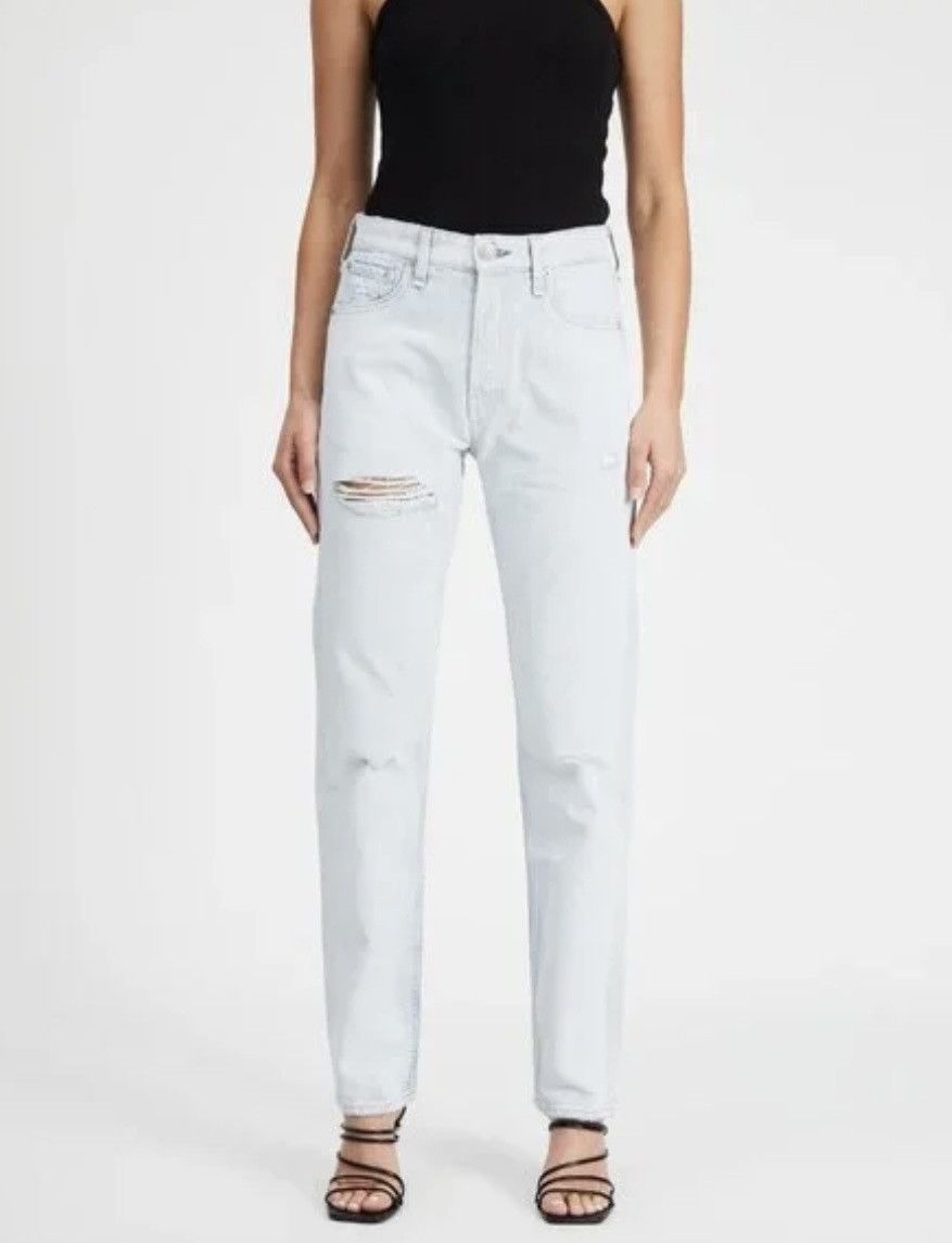 Rag & Bone Rag & Bone Maya High-Rise Slim Fit Destroyed Jeans Size 28" / US 6 / IT 42 - 8 Thumbnail