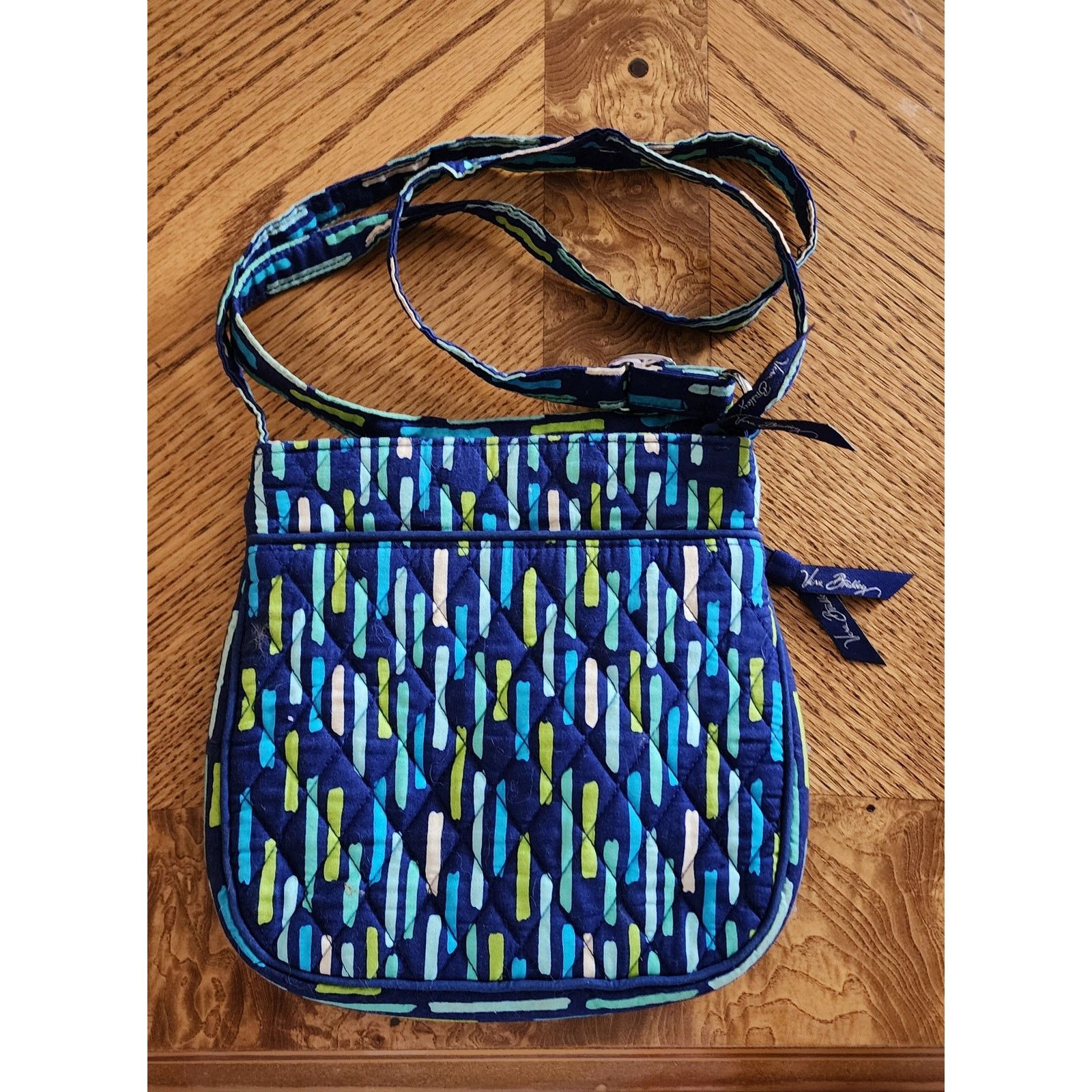 Vera Bradley VERA BRADLEY 2 ZIP Hipster Cross Body KATALINA BLUES Shower Size ONE SIZE - 1 Thumbnail