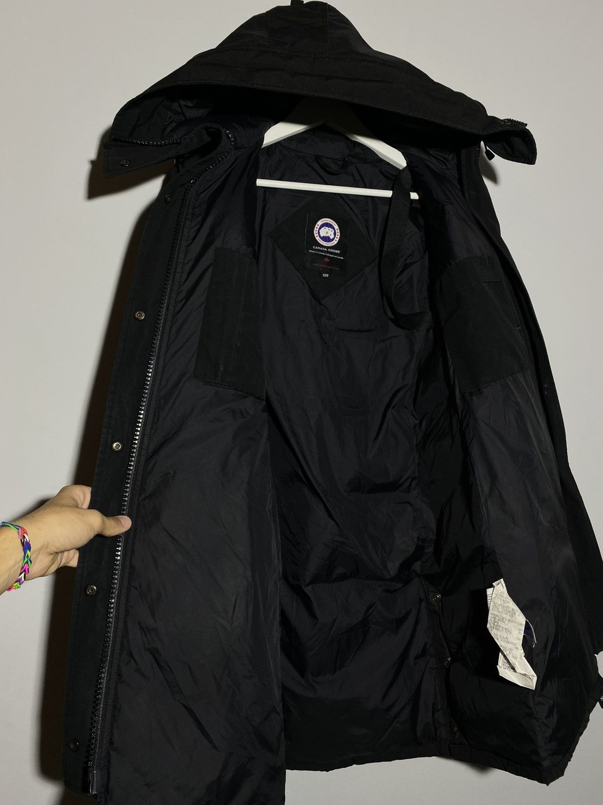 Canada Goose Canada Goose 3802 NL Black Parka Down Jacket Size XS / US 0-2 / IT 36-38 - 11 Thumbnail