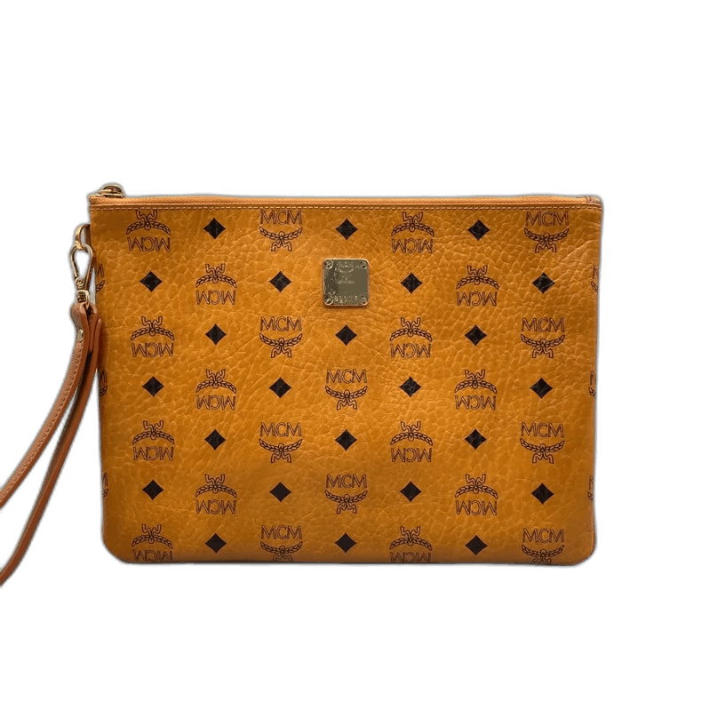 MCM MCM Classic Cognac Color Clutch Bag-yf Size ONE SIZE - 1 Thumbnail