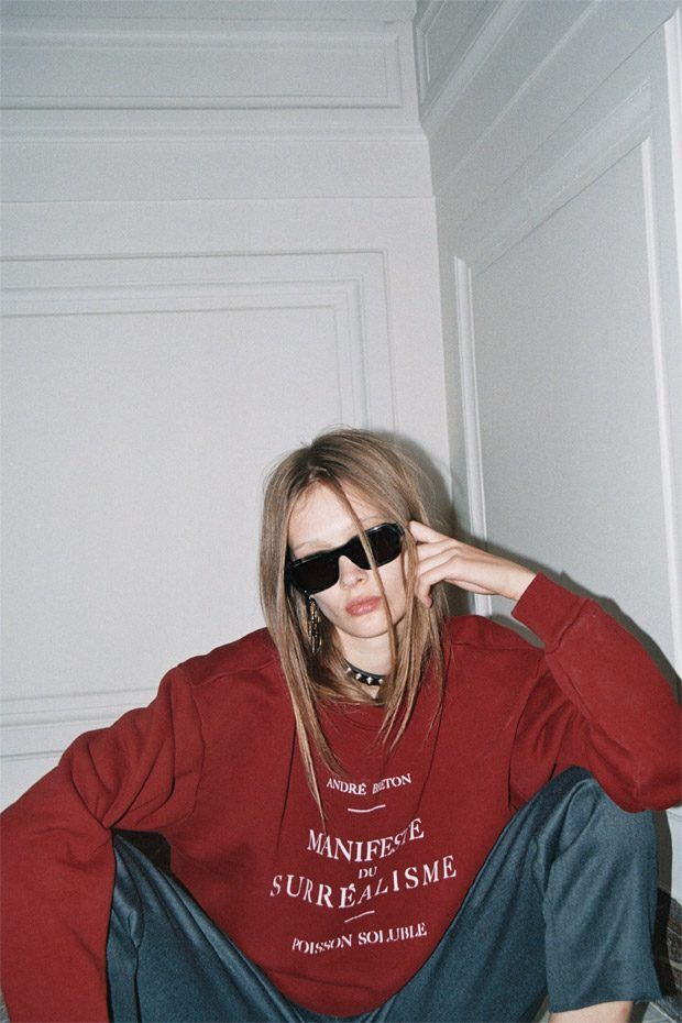 Enfants Riches Deprimes “Manifeste Du Surréalisme” Crewneck Size US L / EU 52-54 / 3 - 3 Thumbnail