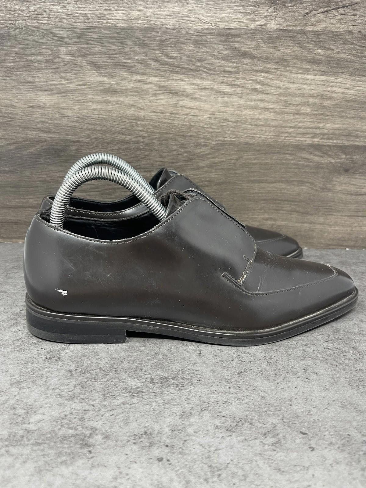 Cos COS Shoes Womens Size 8 (38) Derby Brown Leather Lace Up Size US 8 / IT 38 - 5 Thumbnail