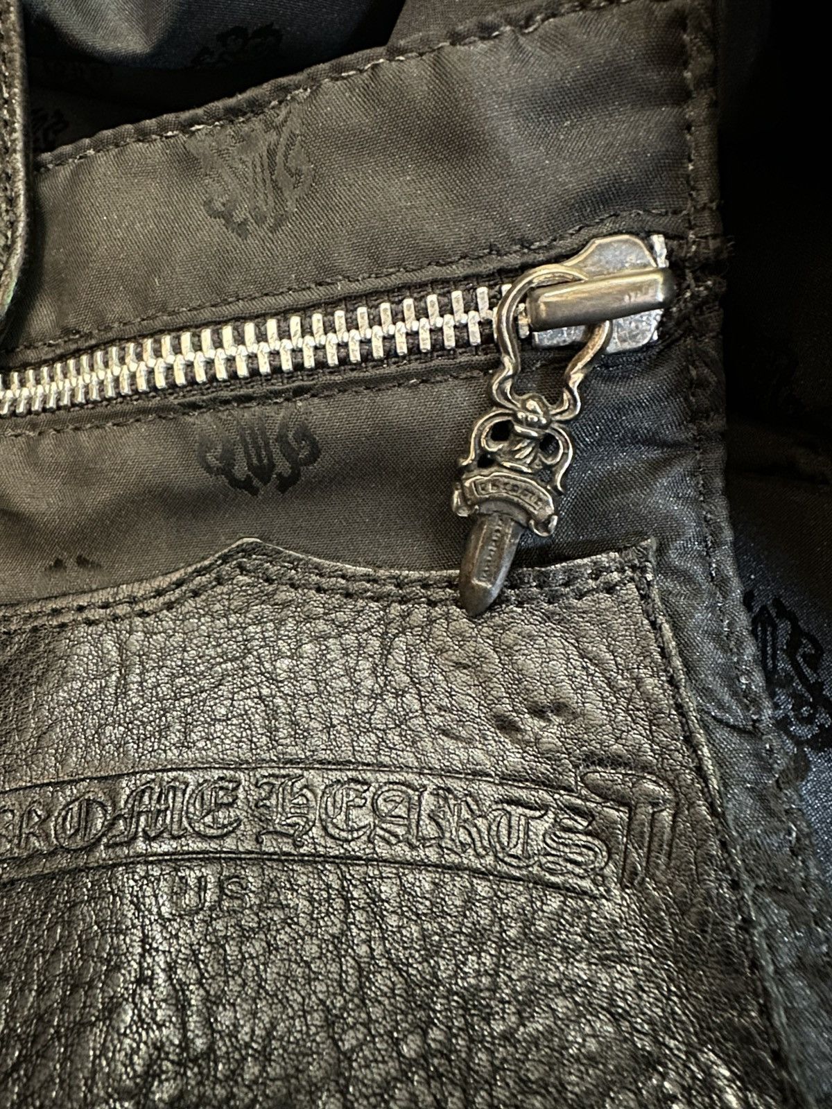 Chrome Hearts CHROME HEARTS SUEDE LEATHER XL BAG Size ONE SIZE - 7 Thumbnail