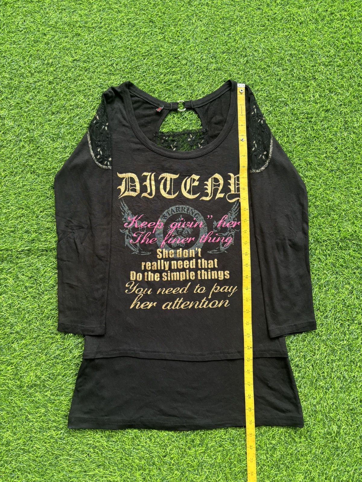 Hysteric Glamour Y2k Diceny Ifsixwasnine Punk Style Longsleeve Size ONE SIZE - 12 Thumbnail