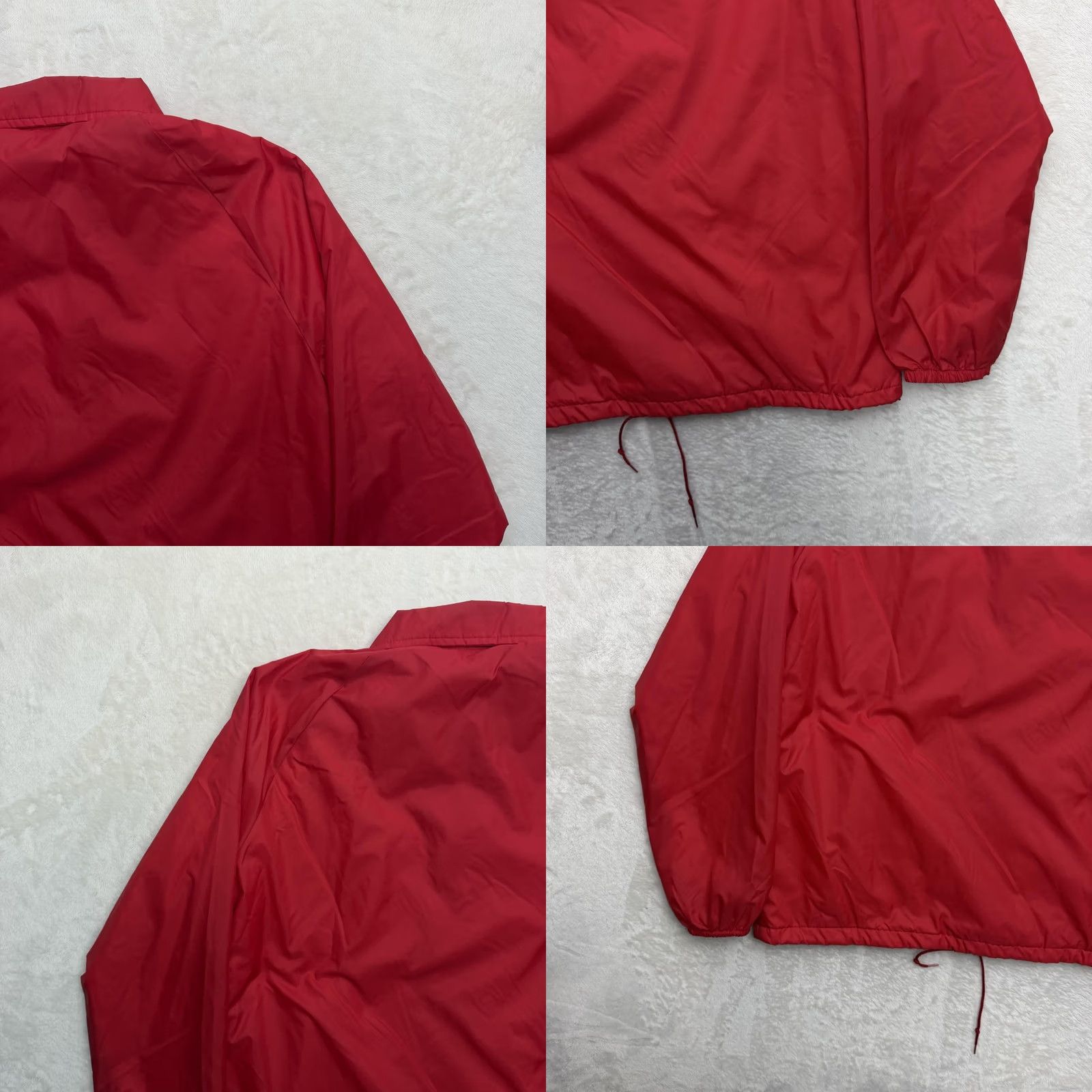 Champion VINTAGE Champion IU Varsity Letterman Jacket Mens Large Red Windbreaker USA Size US L / EU 52-54 / 3 - 9 Thumbnail