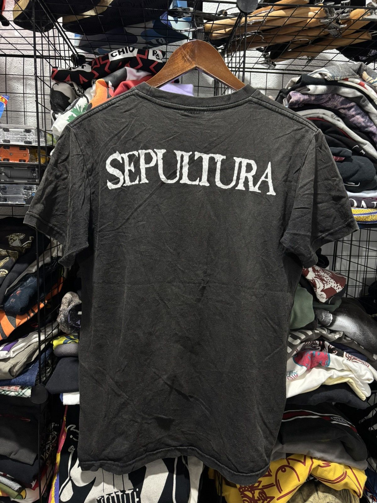 Band Tees × Vintage Vintage Sepultura Tshirt Size US M / EU 48-50 / 2 - 2 Thumbnail