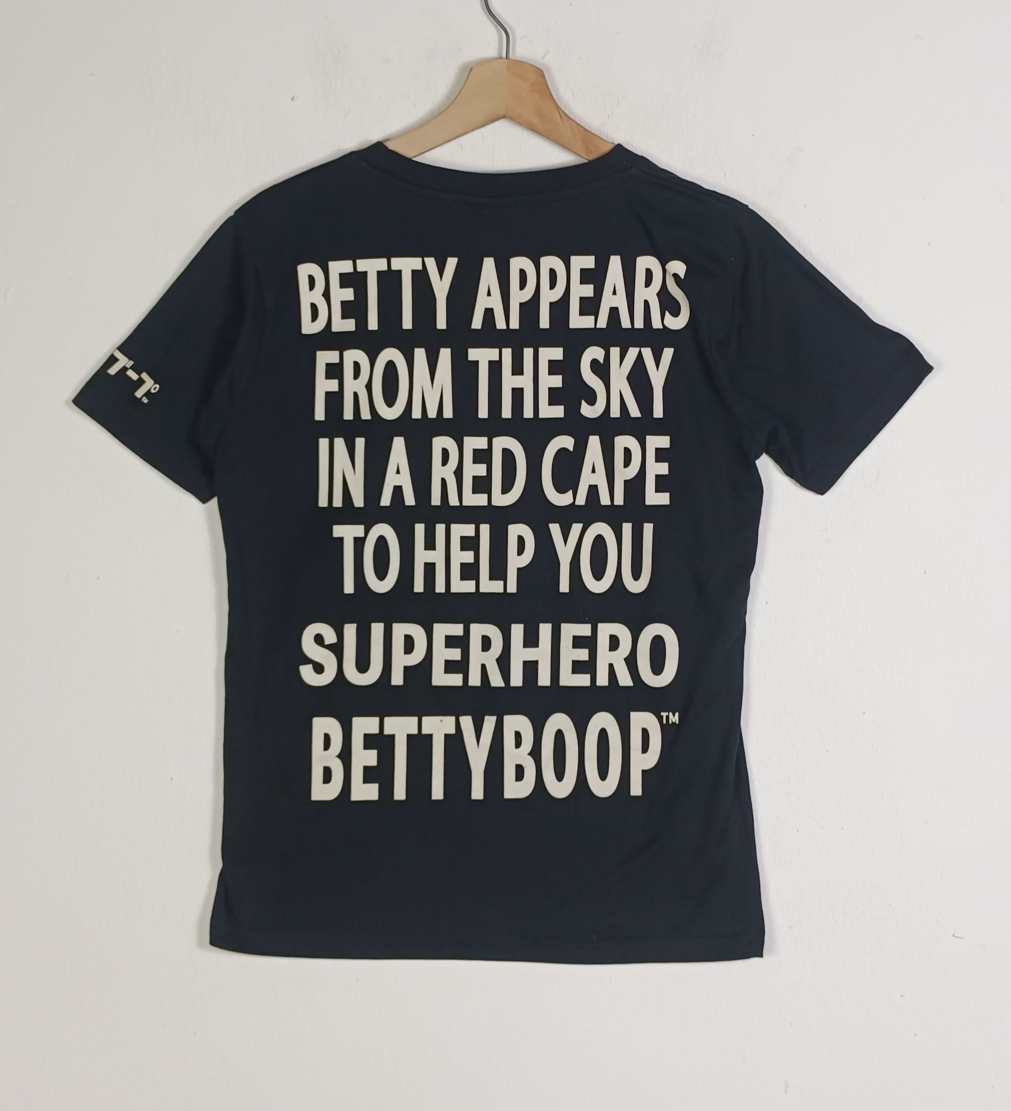 Anime × Cartoon Network Betty Boob Fly For The World Embroidered Size US S / EU 44-46 / 1 - 2 Thumbnail