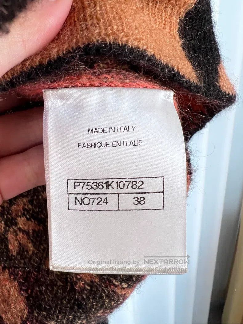 Chanel Chanel 23 pink-brown iced tea full-print sweaters Size XS / US 0-2 / IT 36-38 - 5 Thumbnail