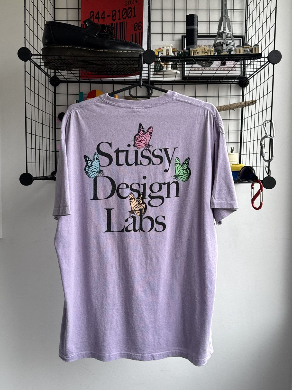 Stussy Vintage Stussy Design Labs Butterfly T-shirt Size US L / EU 52-54 / 3 - 1 Thumbnail