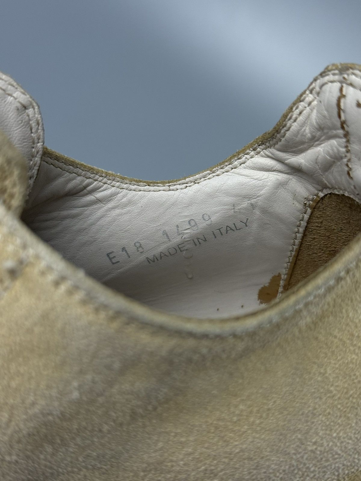 Rick Owens Rick Owens - Gum Sole Suede ‘Ramones’ Low Top Sneakers Size US 8 / EU 41 - 13 Thumbnail