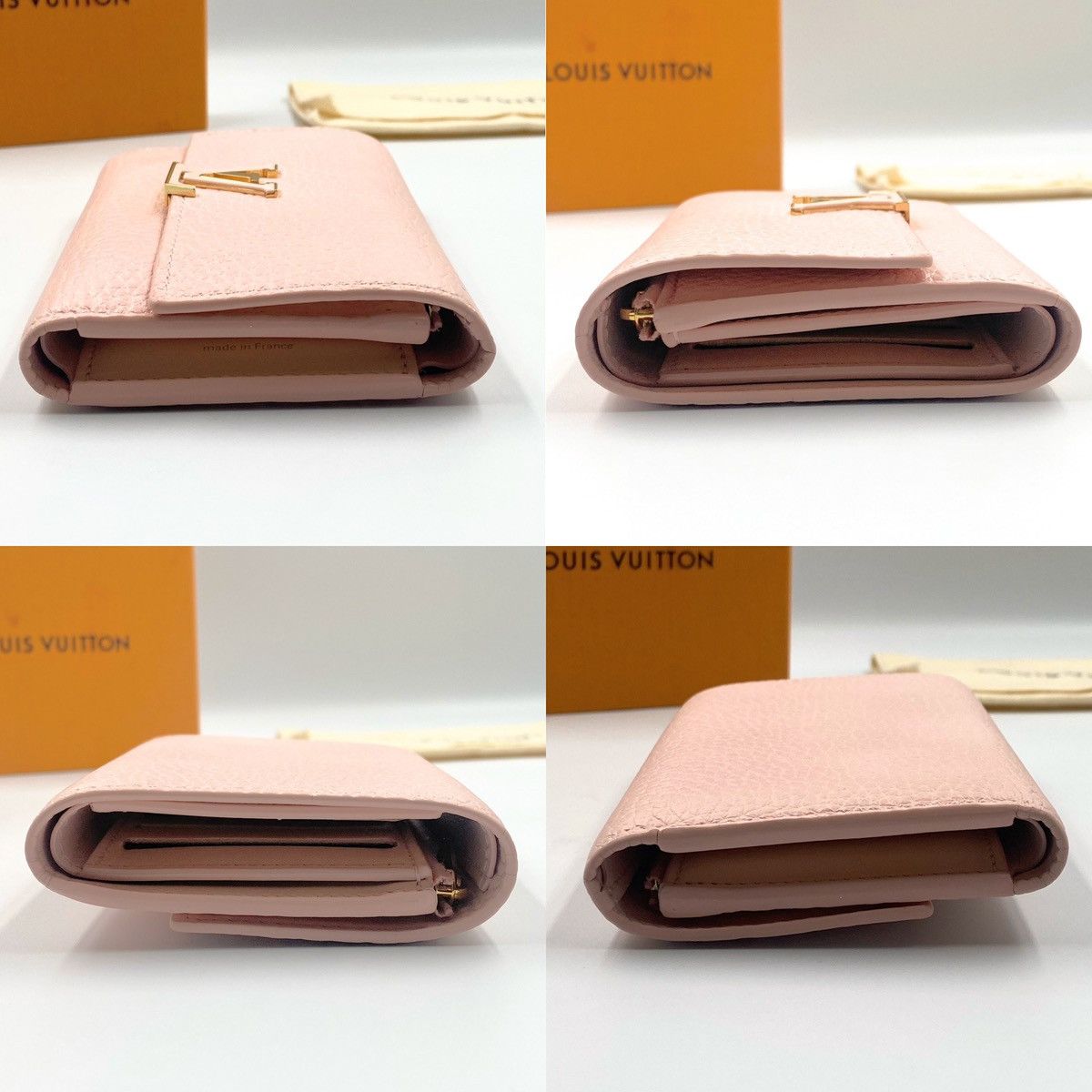 Louis Vuitton Louis Vuitton Capucines Compact Wallet (M82361) Size ONE SIZE - 6 Thumbnail