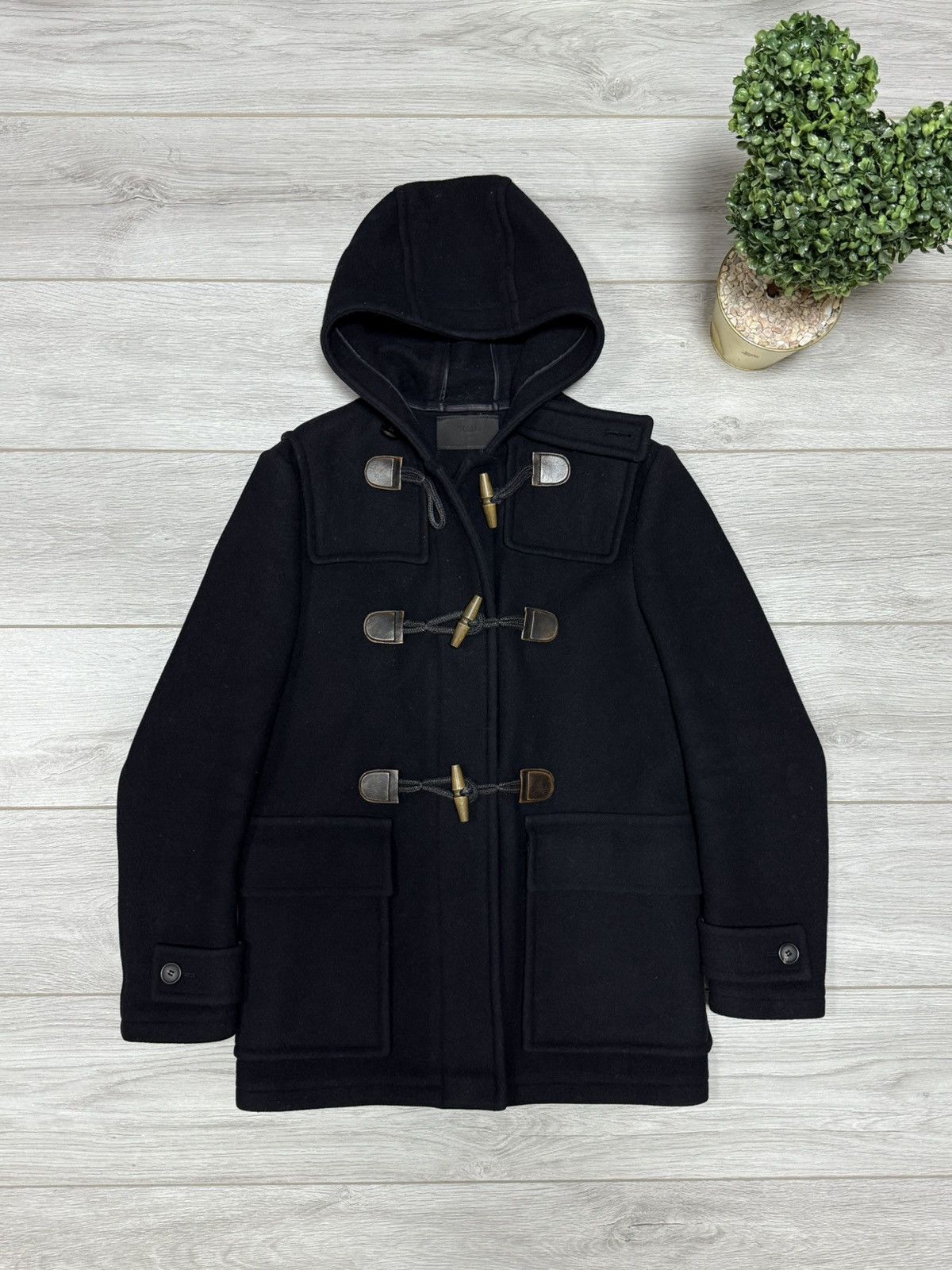 Prada Prada duffle toggle coat hooded wool vintage Size US M / EU 48-50 / 2 - 3 Thumbnail