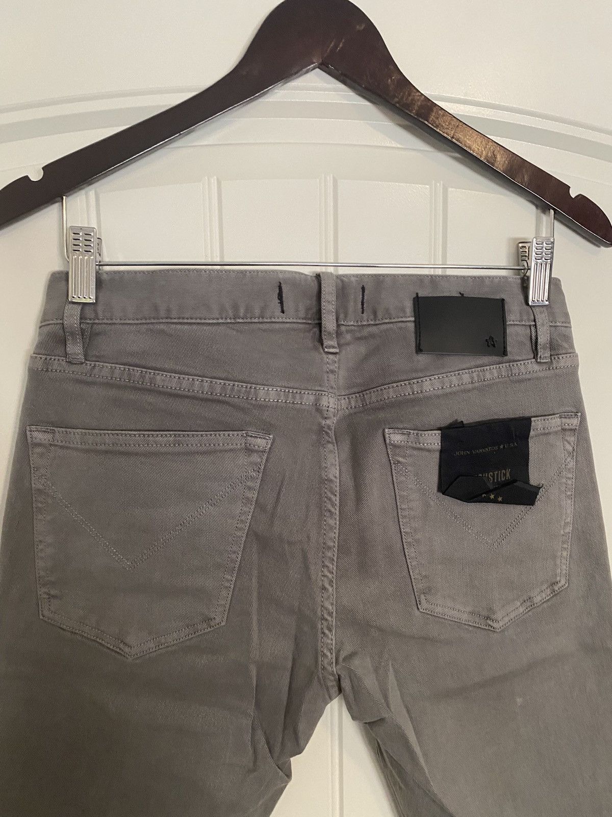 John Varvatos John Varvatos Grey Denim Skinny Jeans Size US 28 / EU 44 - 6 Thumbnail
