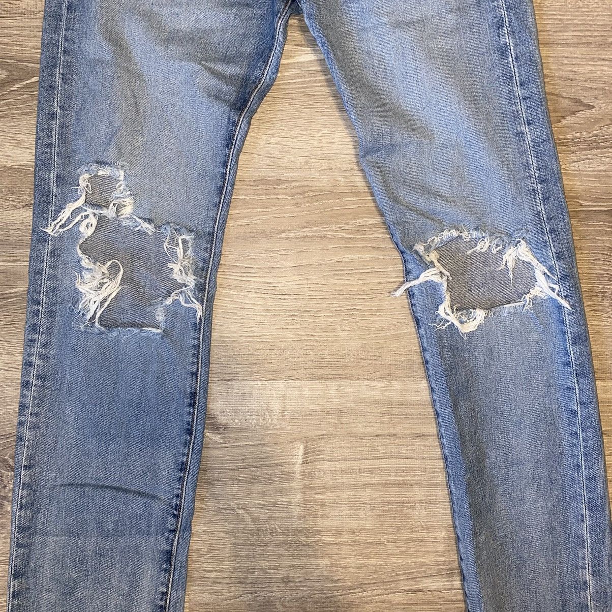 Levi's Levis 501 Ripped Knee Jeans Size US 29 - 4 Thumbnail