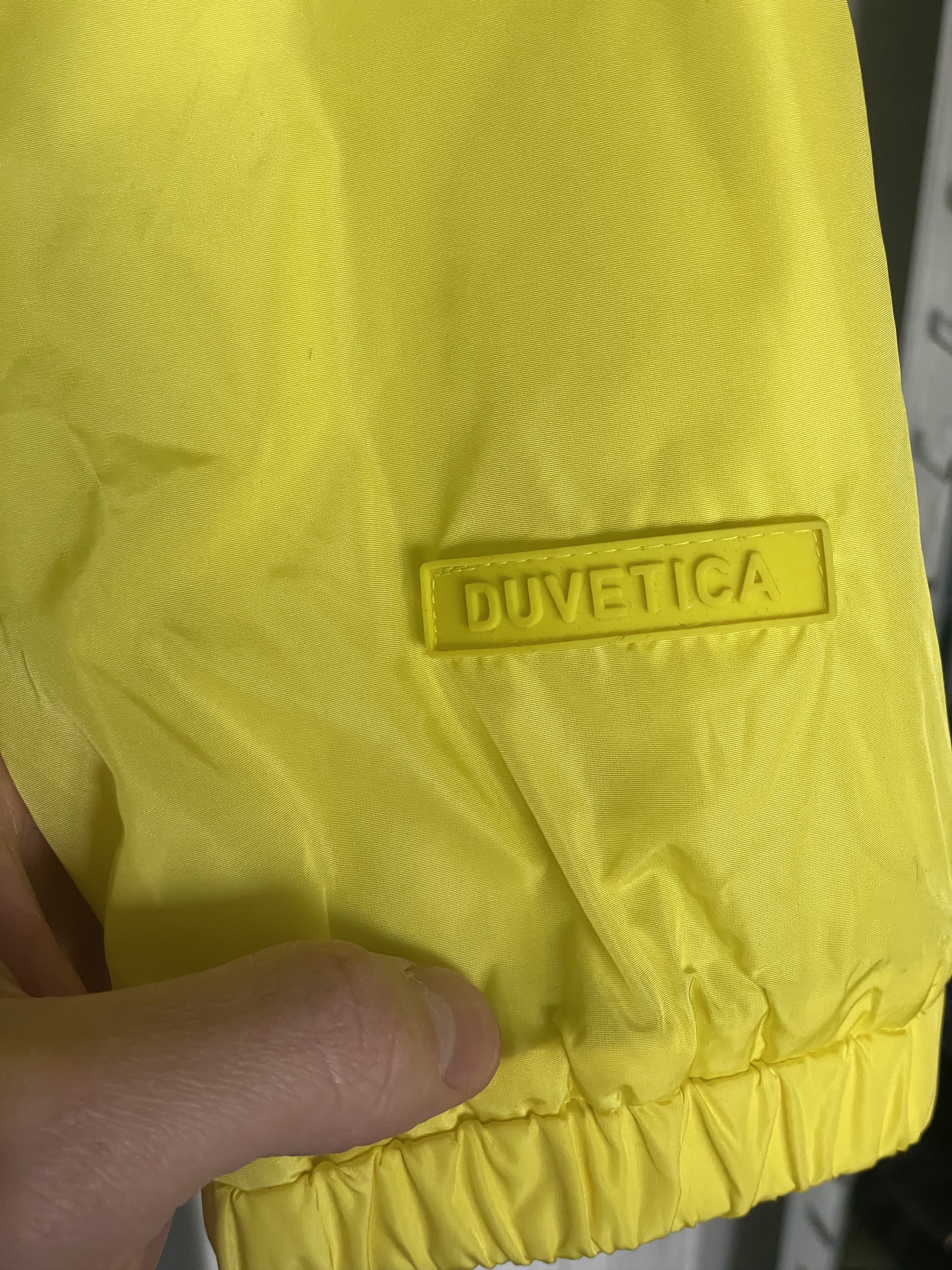 Duvetica DUVETICA ACNE TYPE NYLON GREEN YELLOW LIGHT JACKET Size S / US 4 / IT 40 - 3 Thumbnail