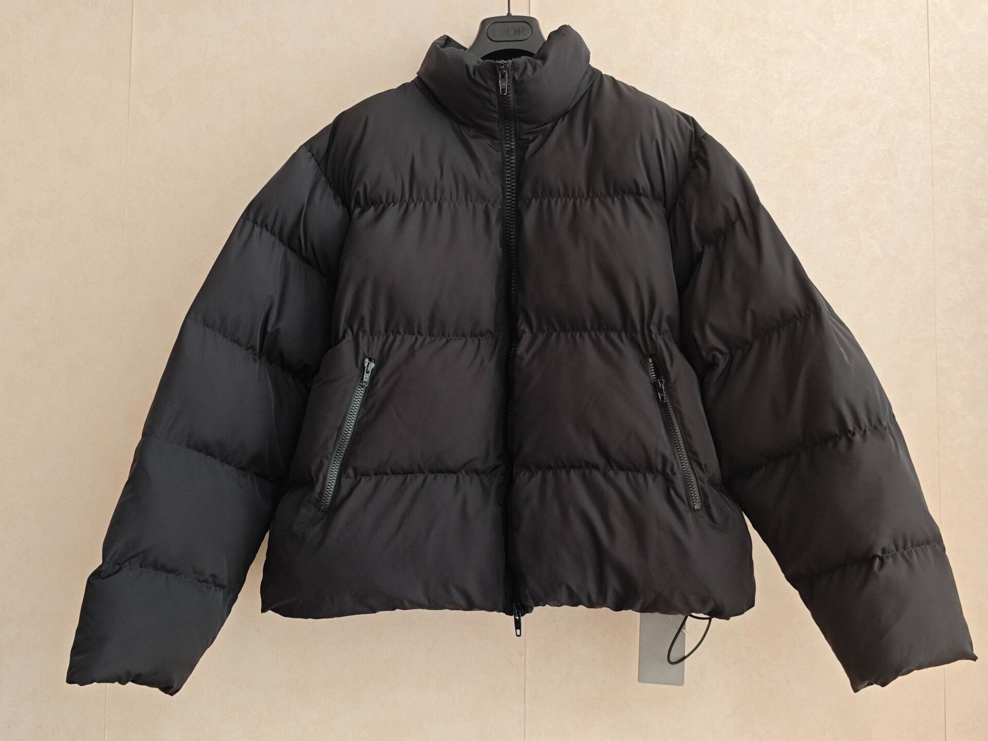 Balenciaga Balenciaga Runway Double Ring Logo Black Down Jacket Size US M / EU 48-50 / 2 - 1 Thumbnail