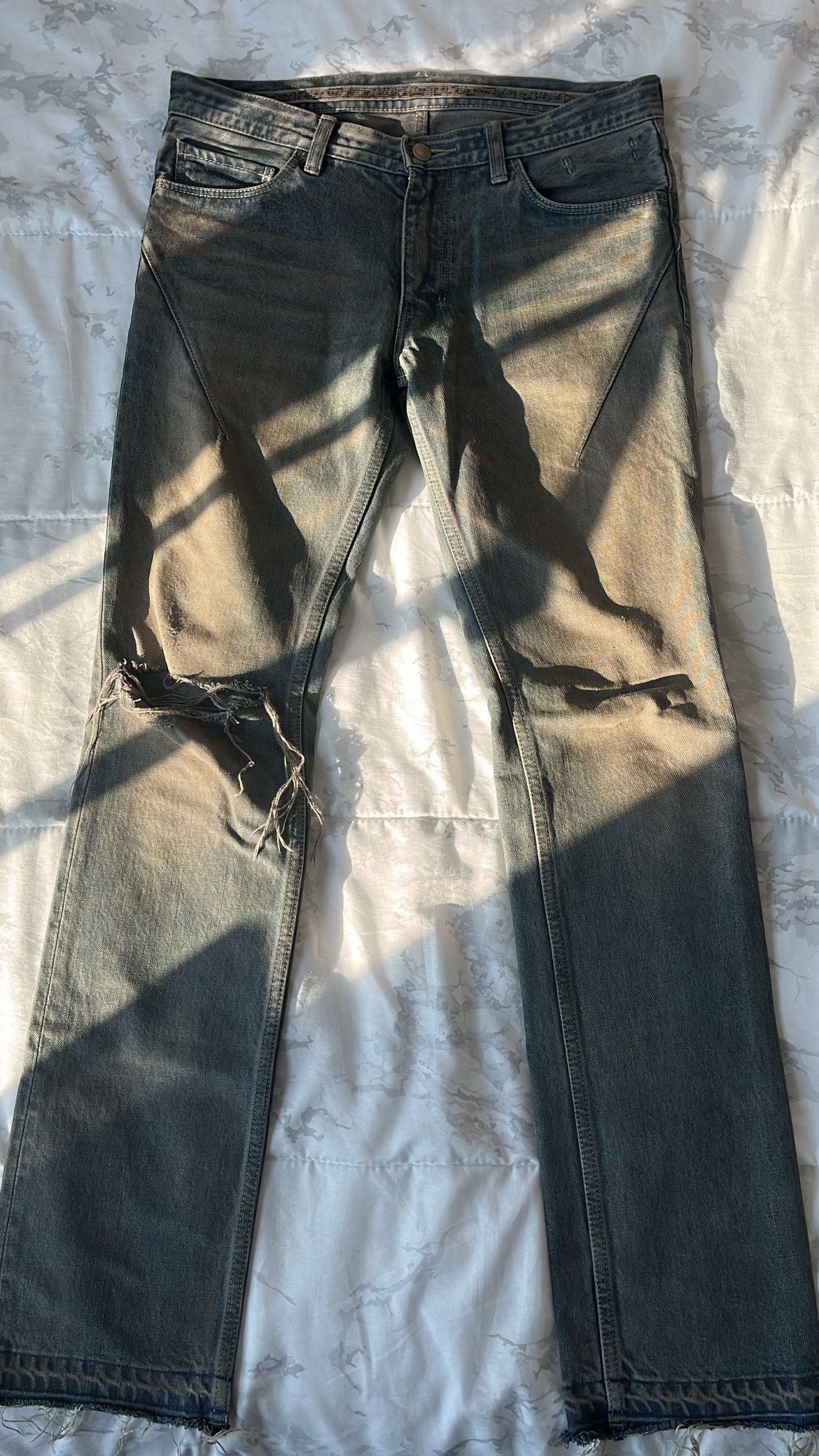Number (N)ine Number Nine SS04 Double Pocket Pain Denim | Grailed