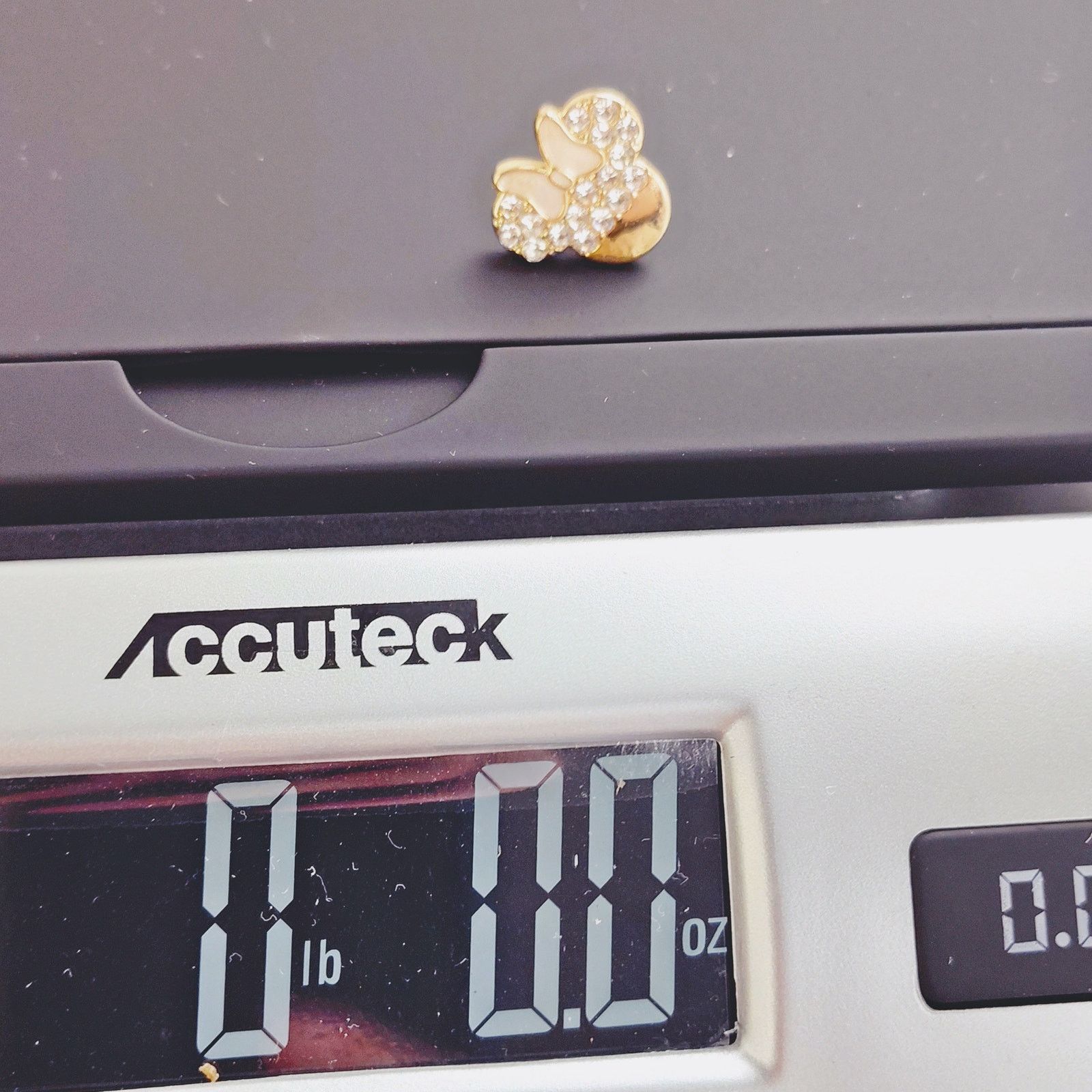 Disney Disney x BaubleBar Minnie Mouse Gold Tone Stud Earrings Size ONE SIZE - 10 Thumbnail