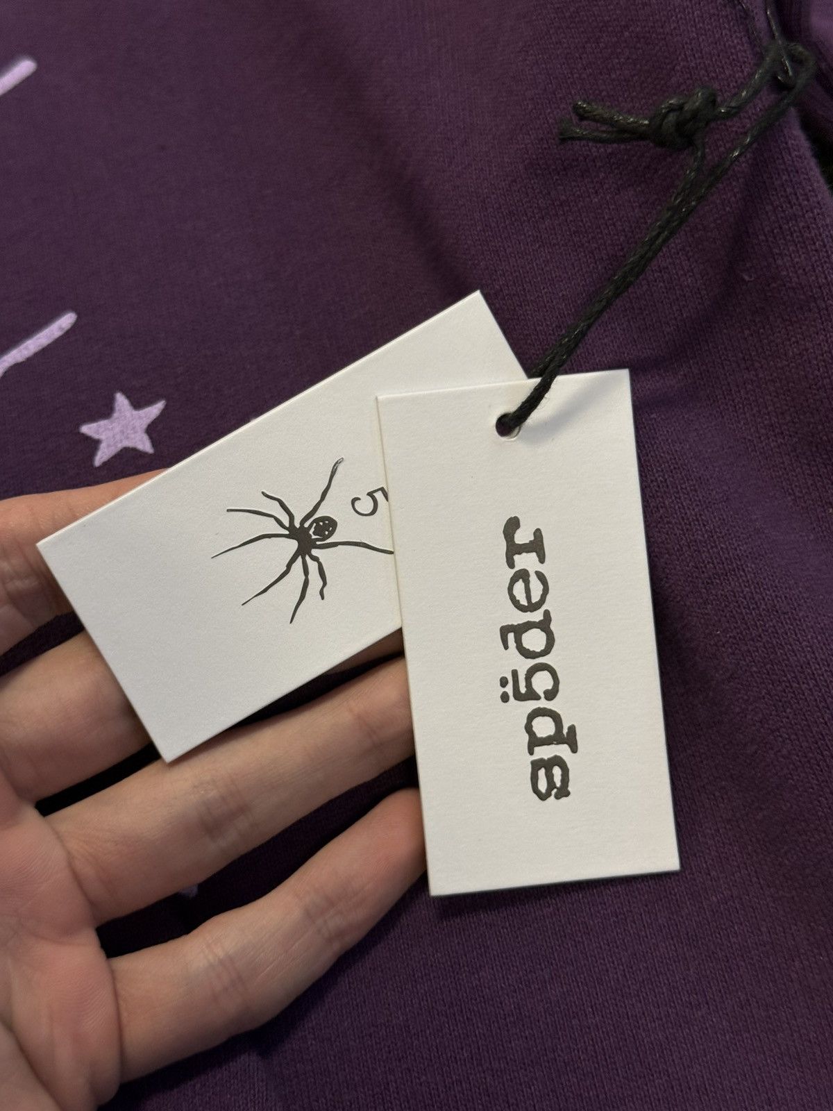 Sp5der Sp5der Worldwide Purple Yellow Hoodie Size L (NEW) Size US L / EU 52-54 / 3 - 8 Thumbnail