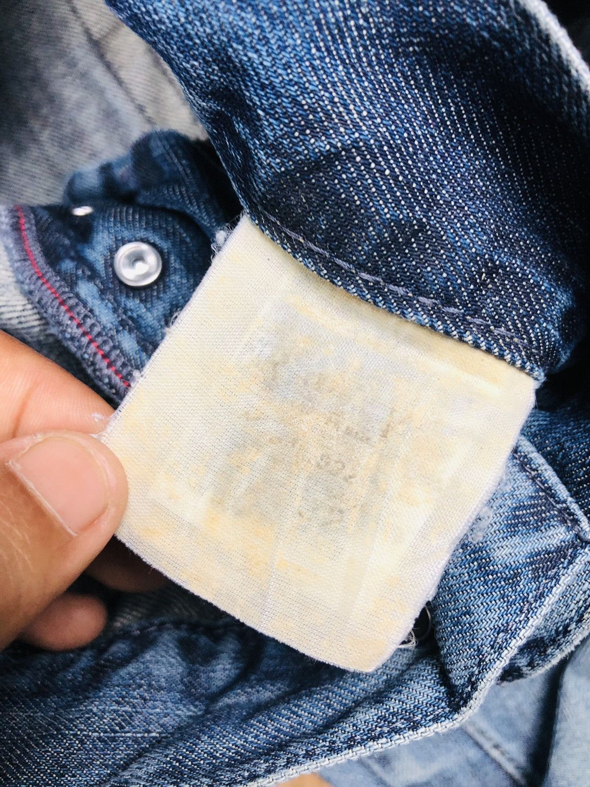 Replay REPLAY Regular Fit Distressed Jeans (38) Size US 31 - 10 Thumbnail