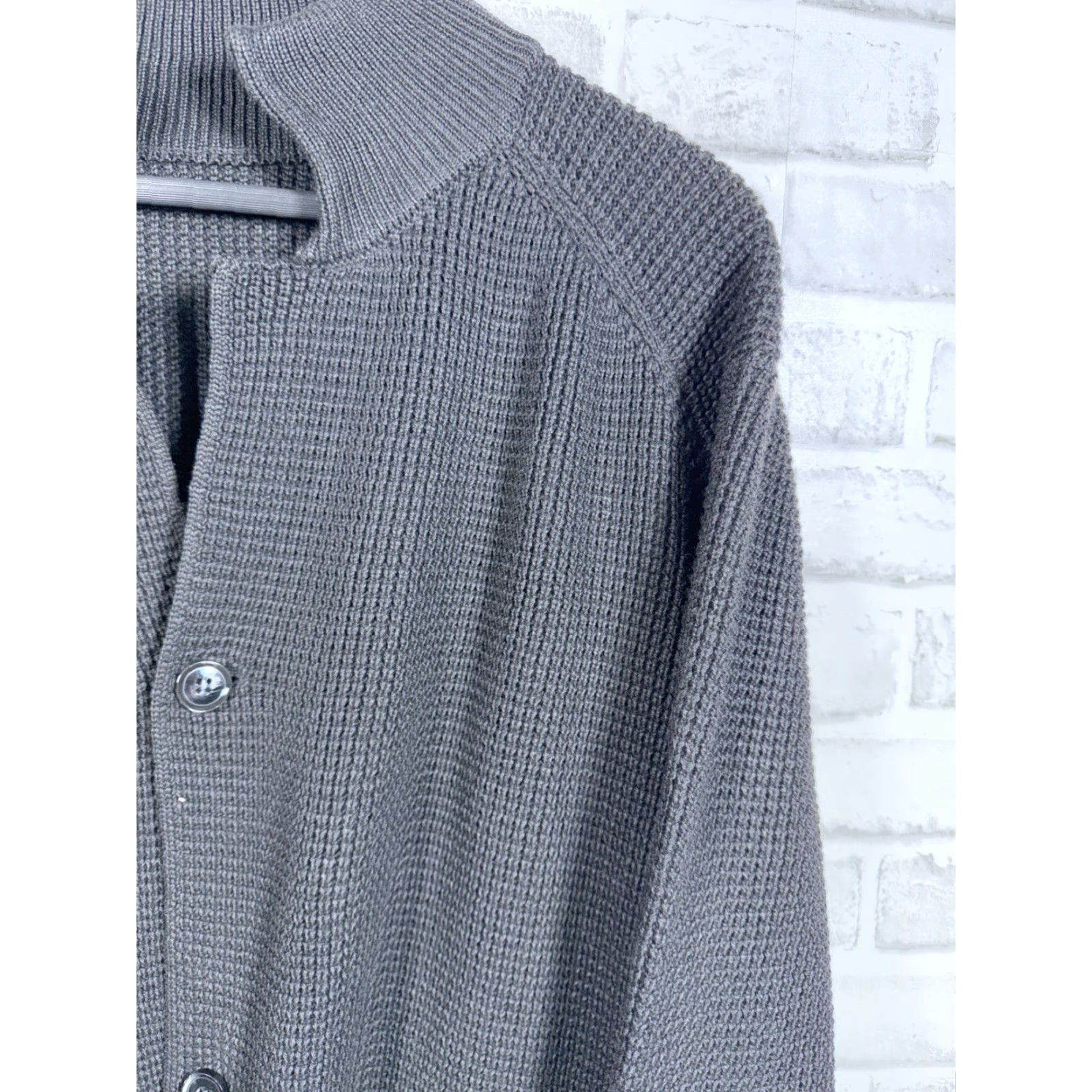 Brandblack VINTAGE MANLY Cardigan Sweater Mens XXL Black Size US XXL / EU 58 / 5 - 3 Thumbnail