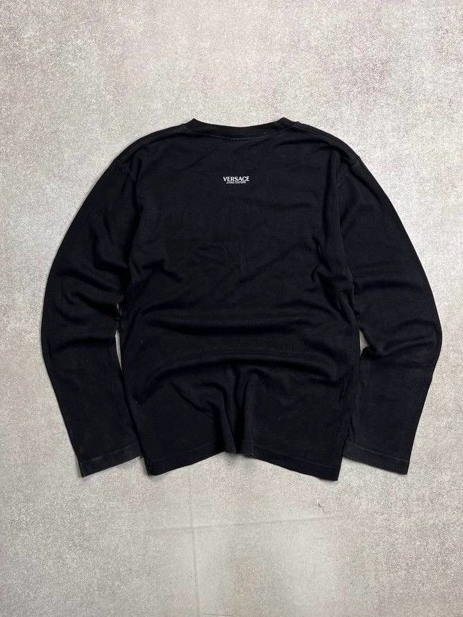Versace × Vintage Vintage Versace Medusa Boxy Longsleeve Y2K M Size US M / EU 48-50 / 2 - 2 Thumbnail