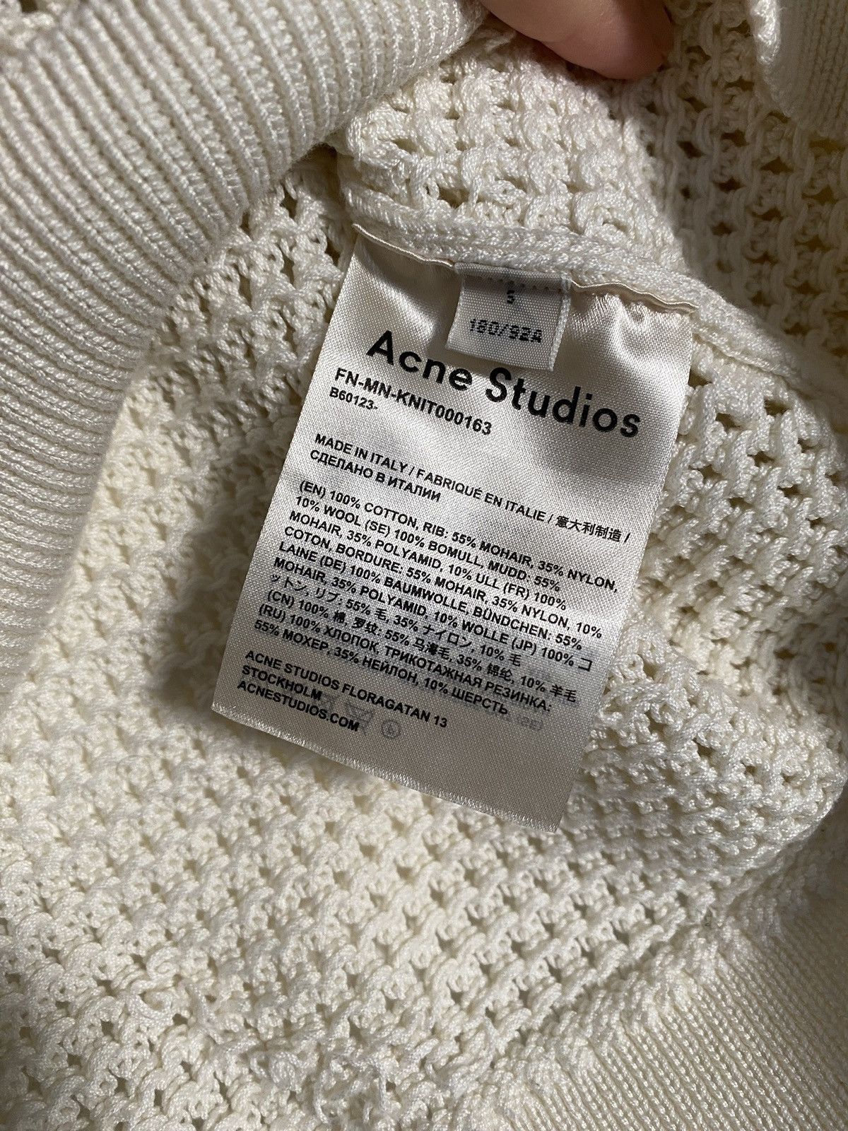 Acne Studios Acne Studios Ruffle Sweater Size US S / EU 44-46 / 1 - 4 Thumbnail