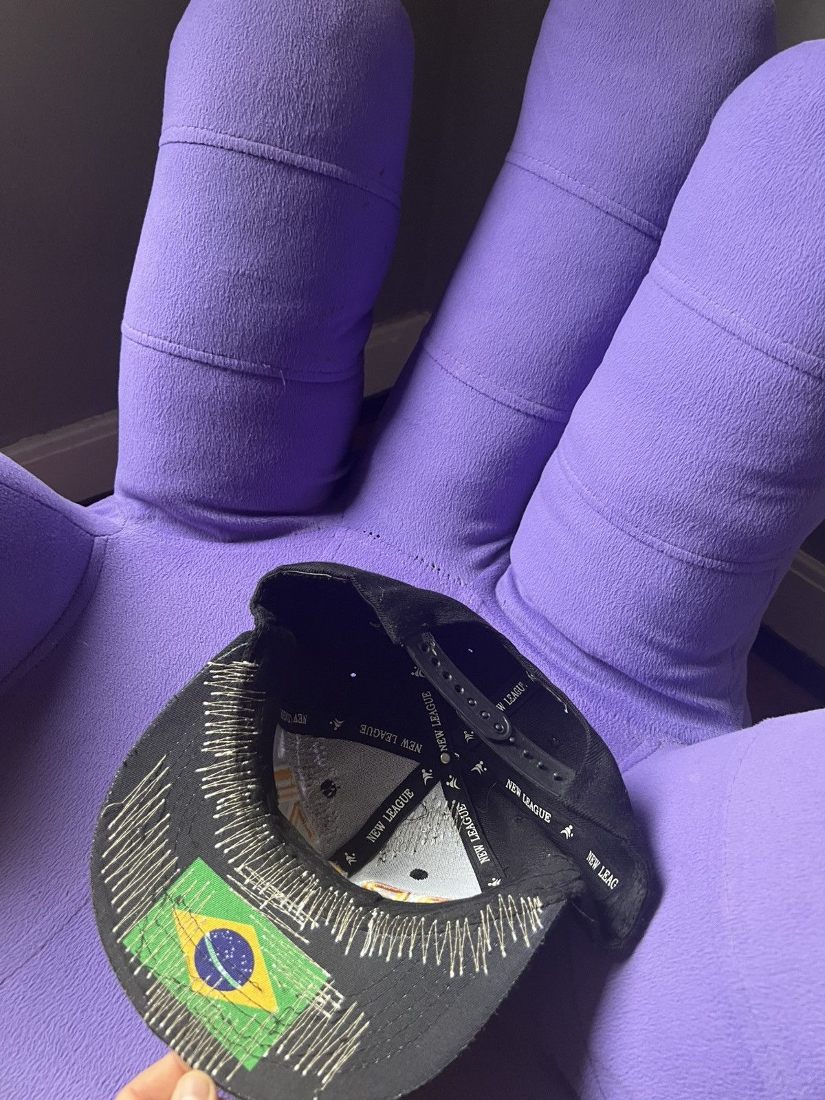 Other Distressed Cap Brazil Size ONE SIZE - 2 Thumbnail