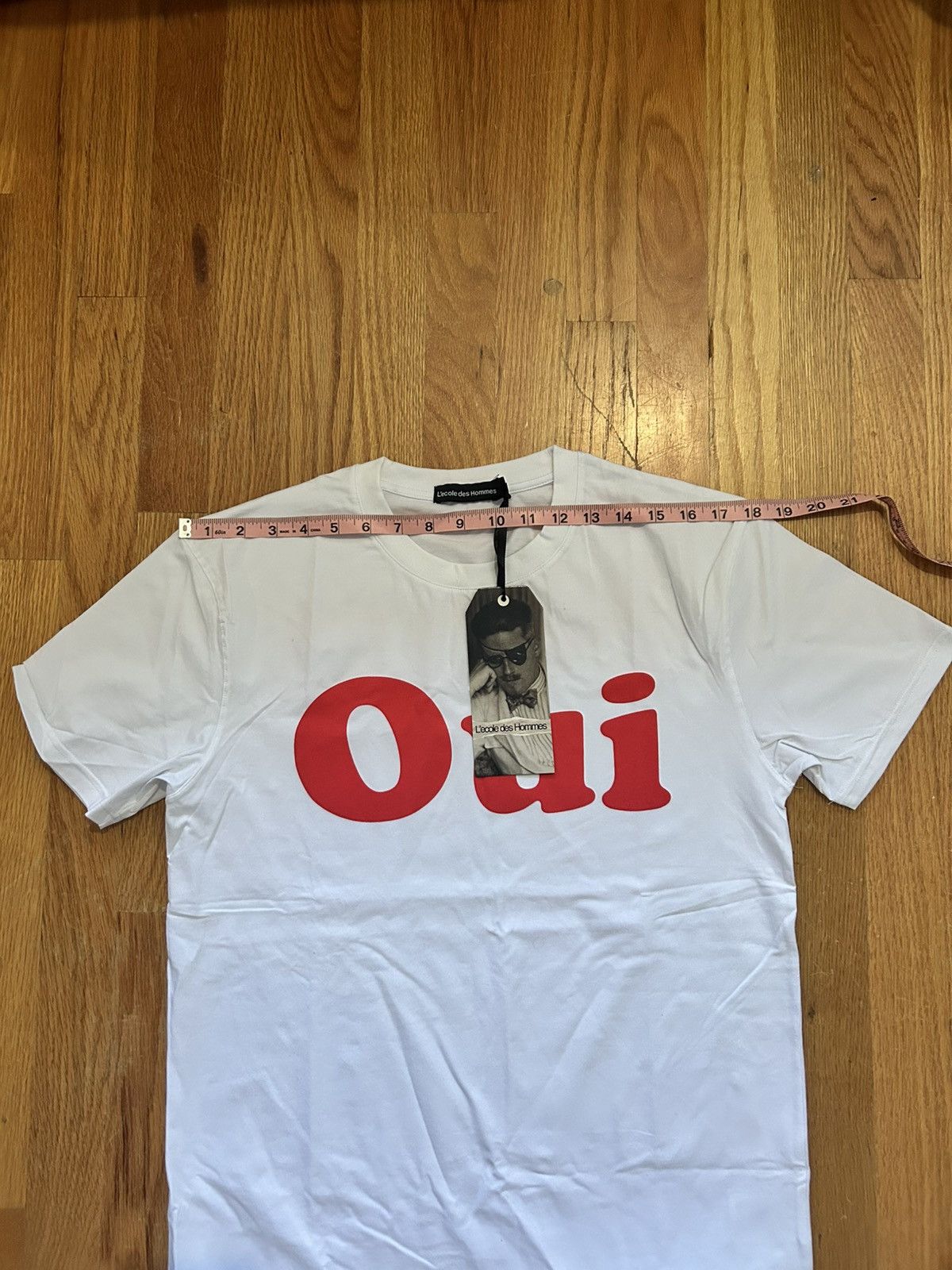 Other L’Ecole De Femmes Men’s Oui-Non White Tee Size US S / EU 44-46 / 1 - 6 Thumbnail