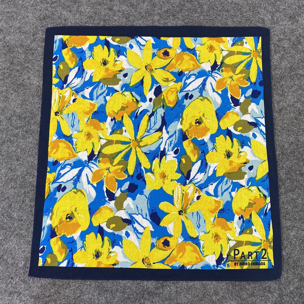 Japanese Brand × Junko Shimada × Vintage Part 2 By Junko Shimada Handkerchief / Neckerchief - B511 Size ONE SIZE - 3 Thumbnail